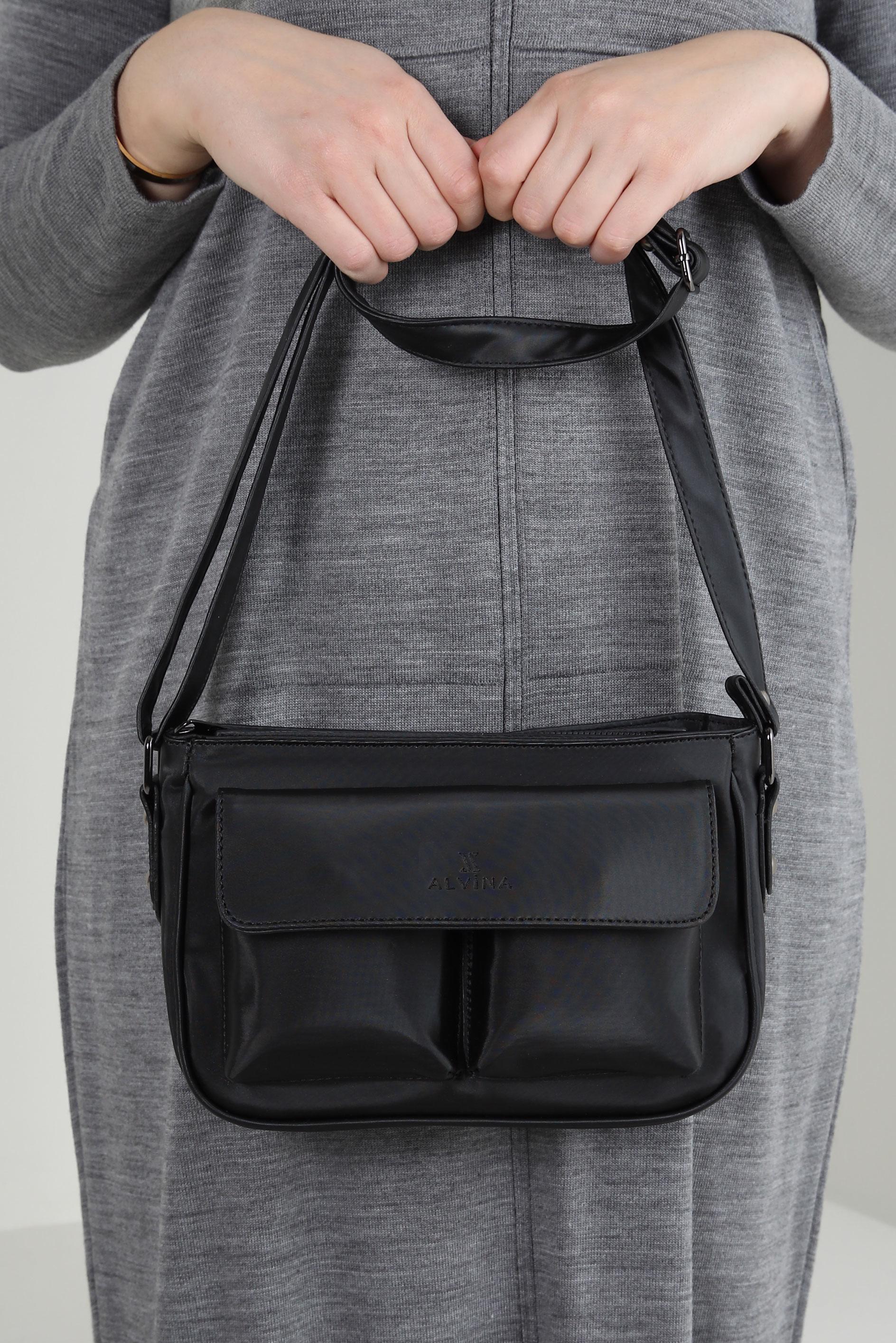 Tesettür giyim SİYAH ALVİNA ÇANTA 941