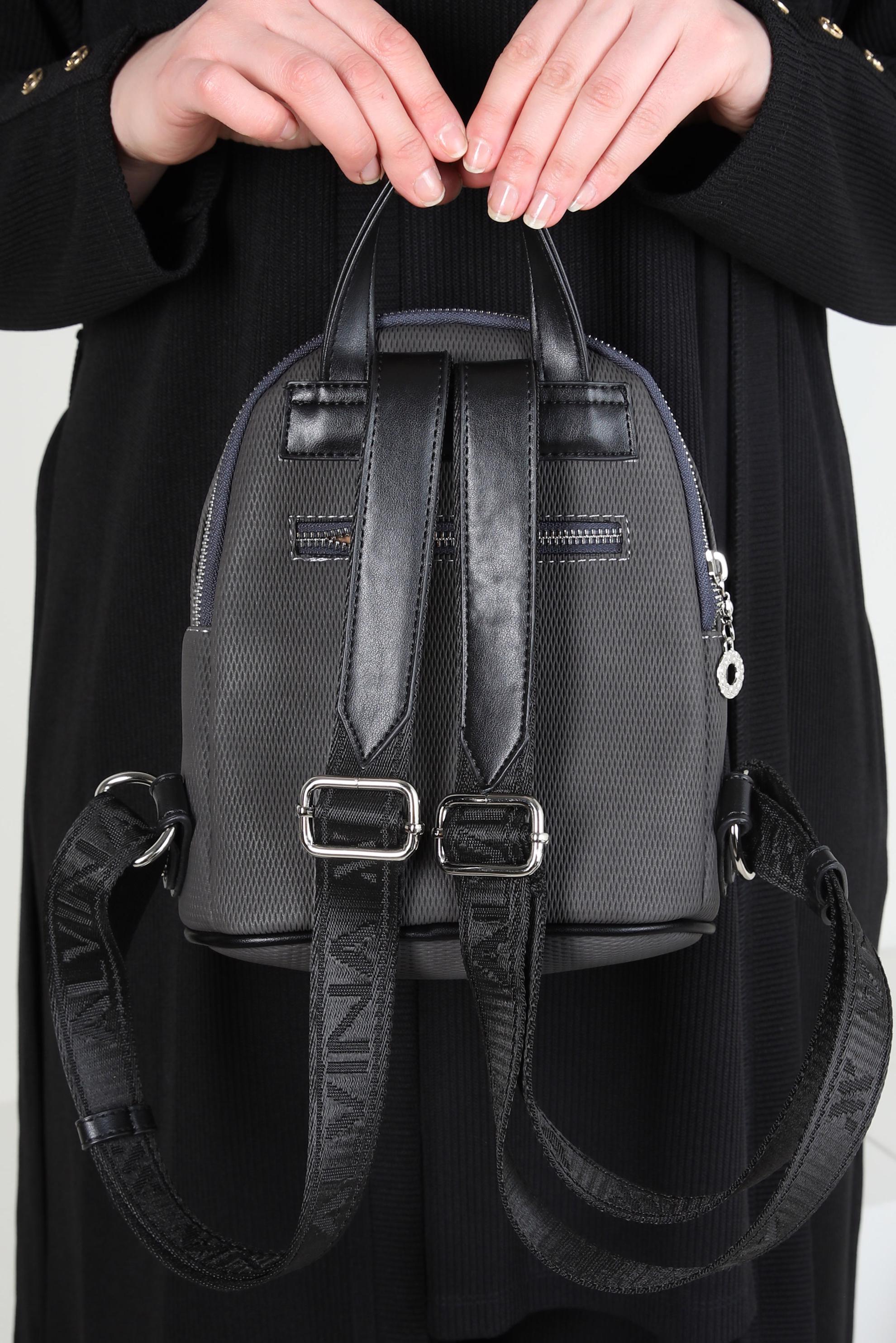 Tesettür giyim BEJ ALVİNA SIRT ÇANTA 946