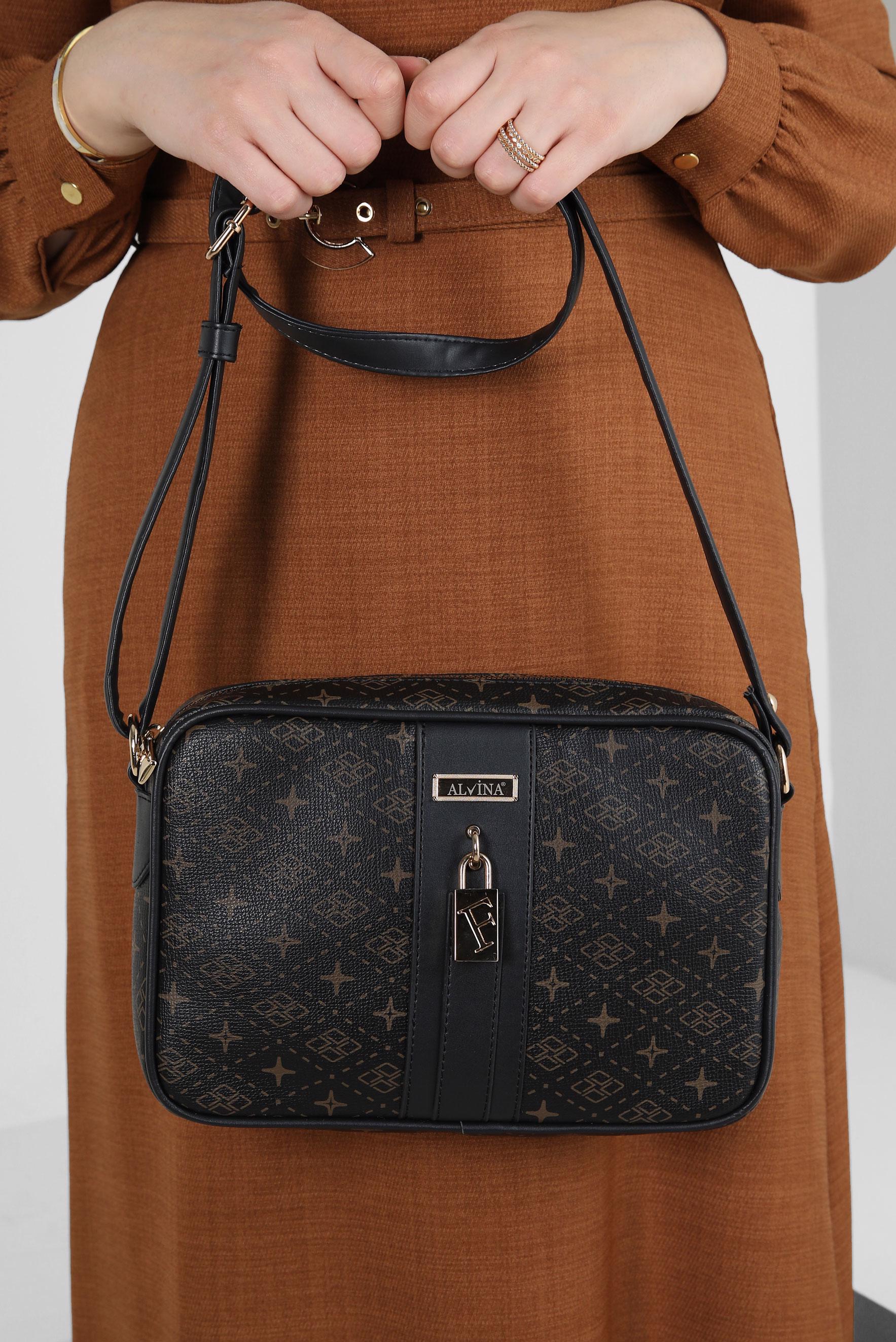 Tesettür giyim SİYAH ALVİNA ÇANTA 950