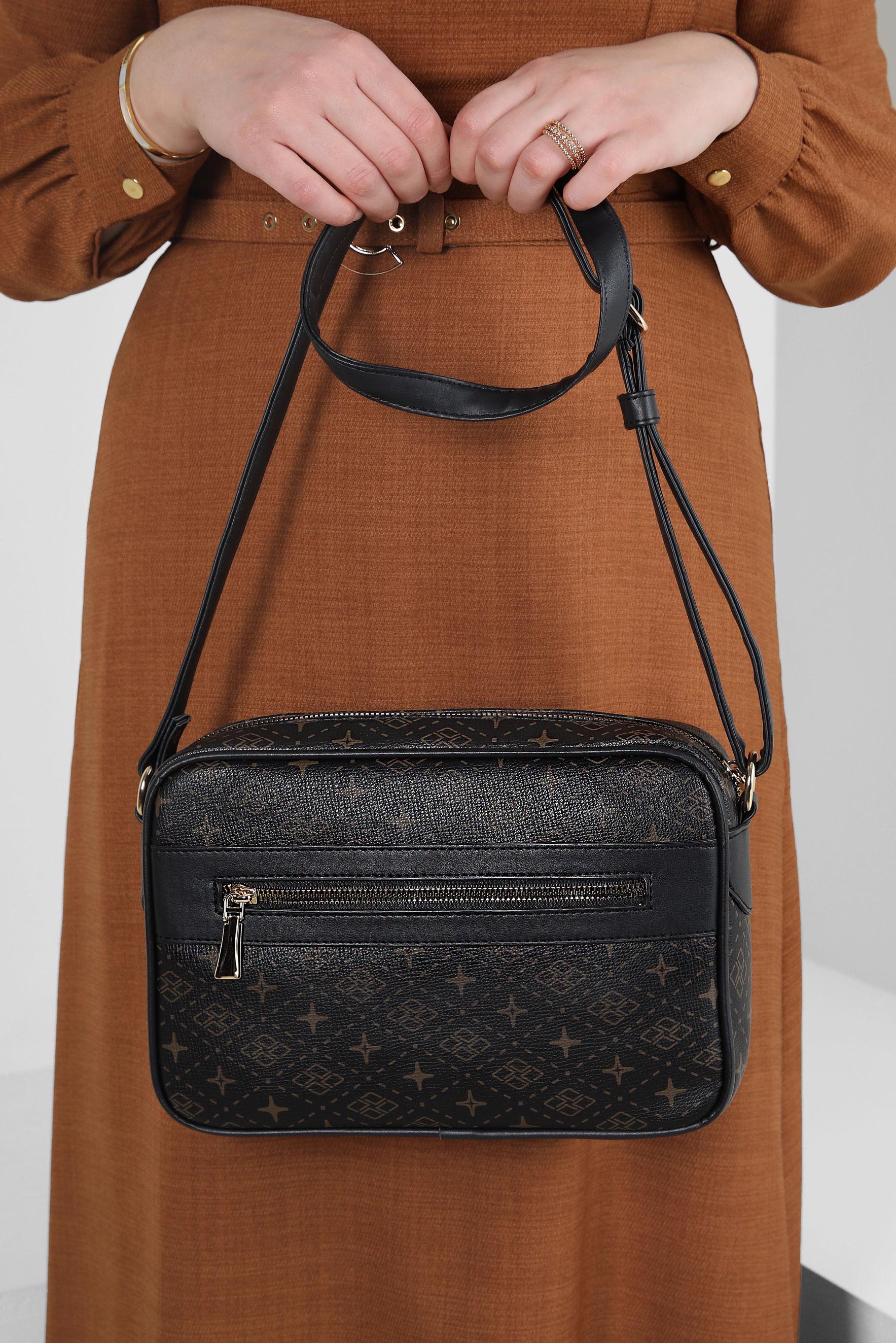 Tesettür giyim SİYAH ALVİNA ÇANTA 950