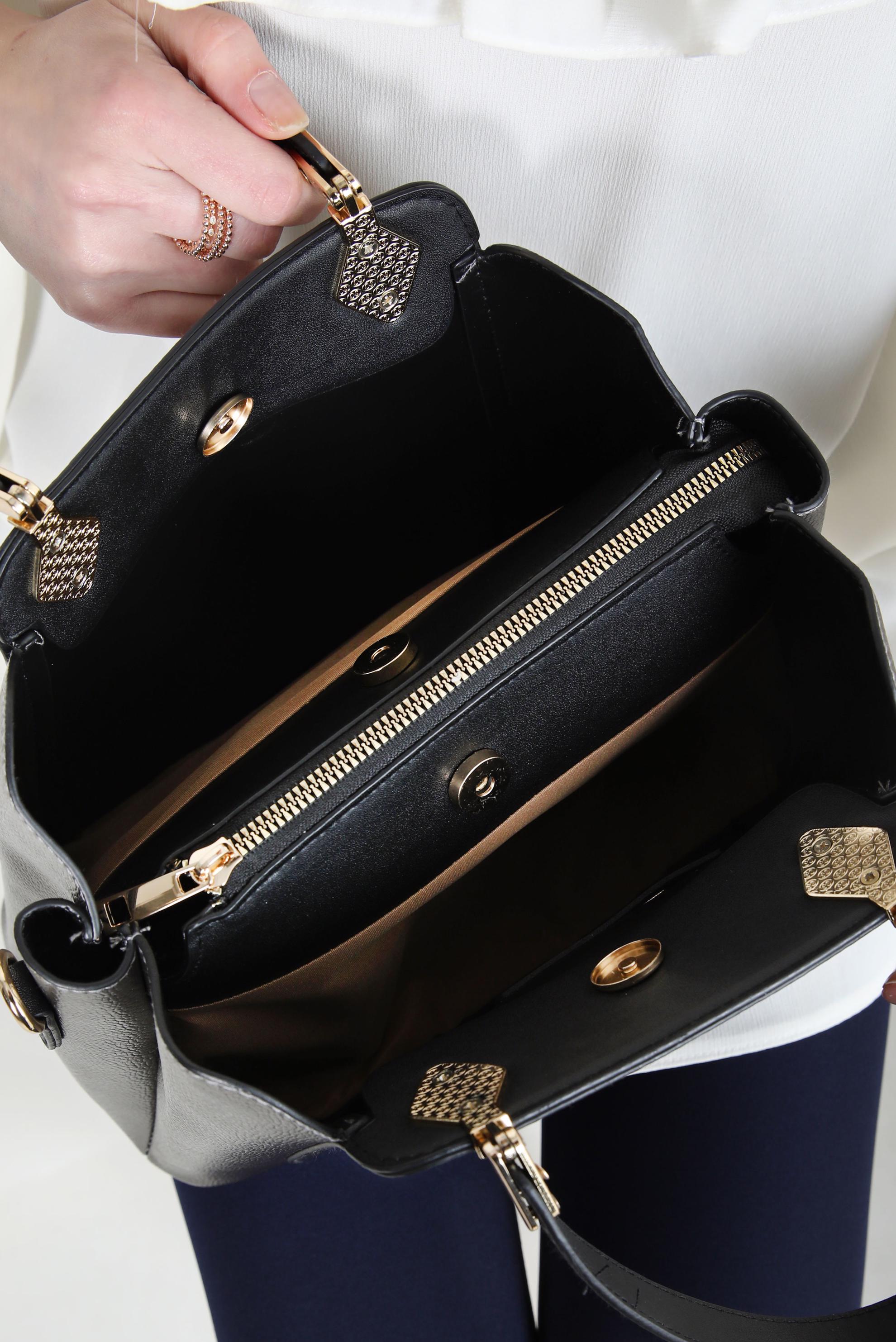 Tesettür giyim BEJ ALVİNA ÇANTA 954