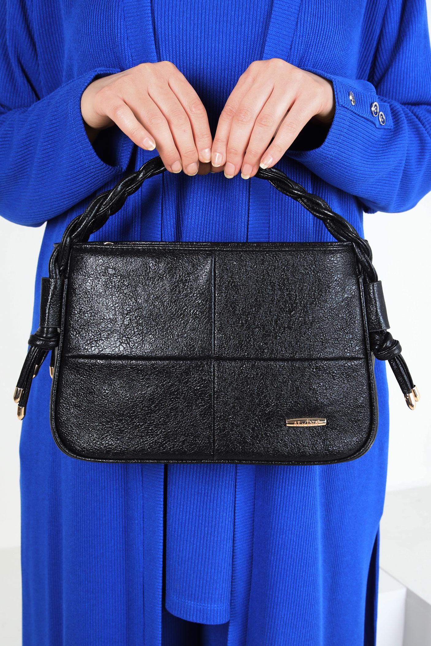 Tesettür giyim SİYAH ALVİNA ÇANTA 970