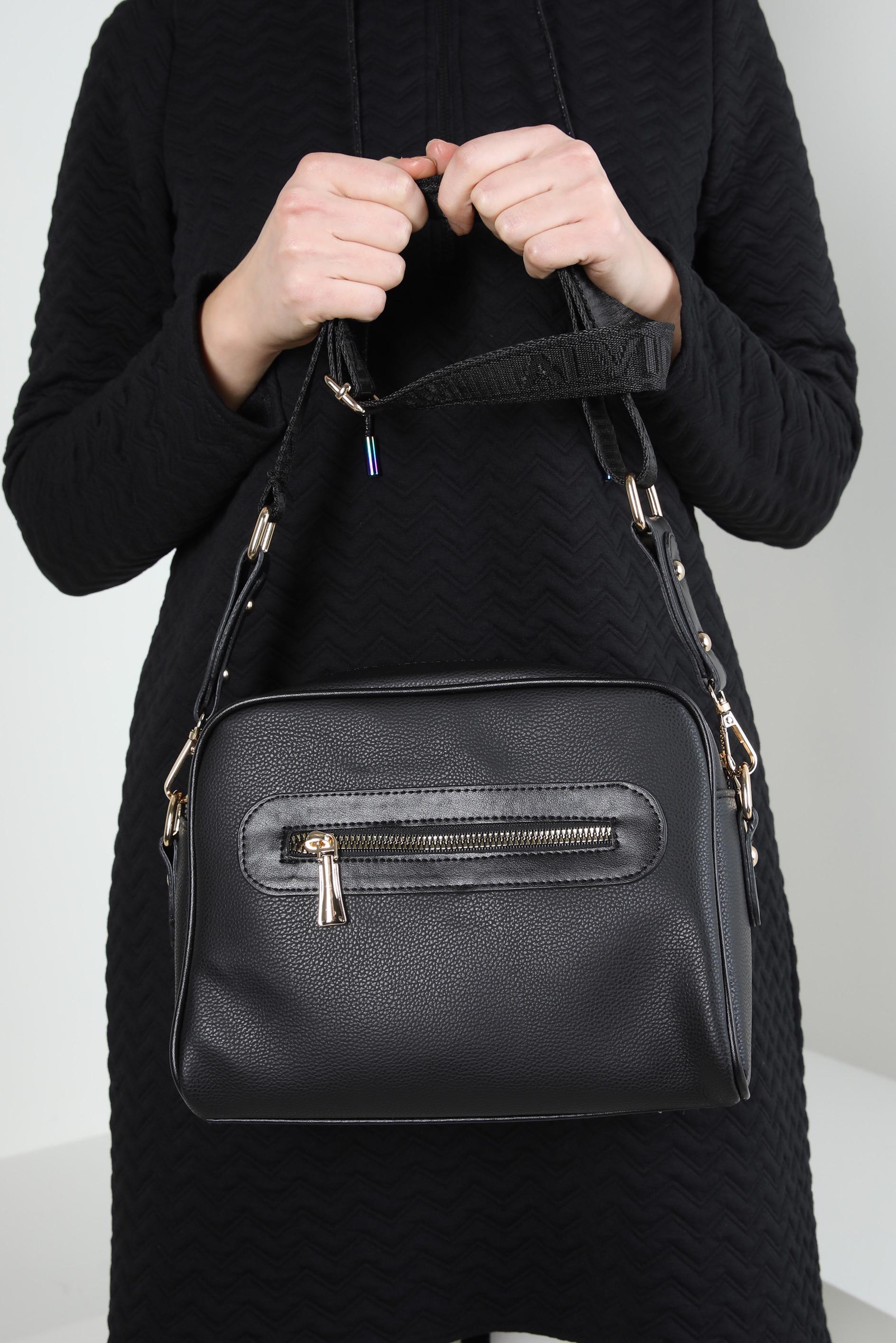 Tesettür giyim SİYAH ALVİNA ÇANTA 987