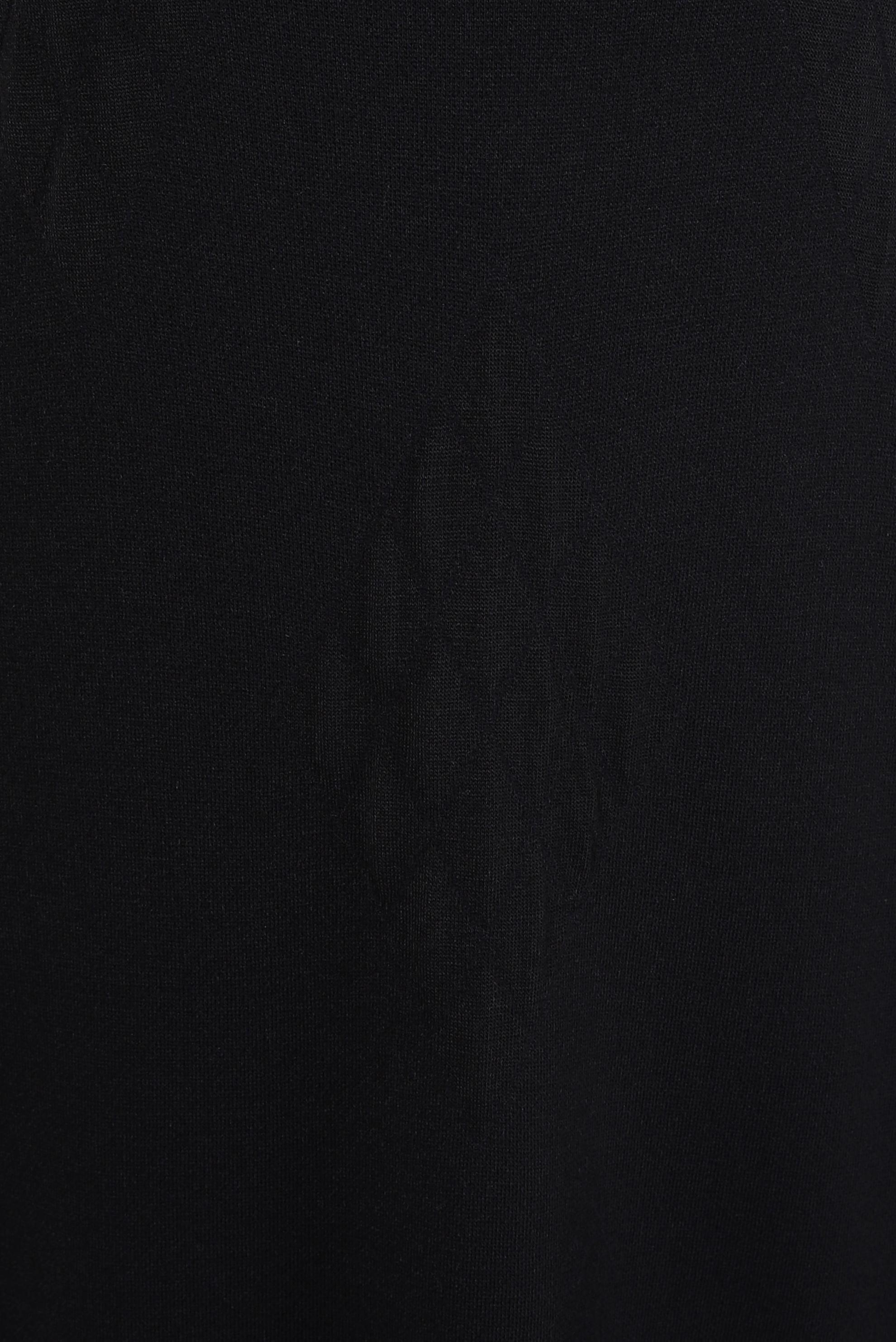 Tesettür giyim SİYAH BOĞAZLI YAKA TRİKO ELBİSE 44023