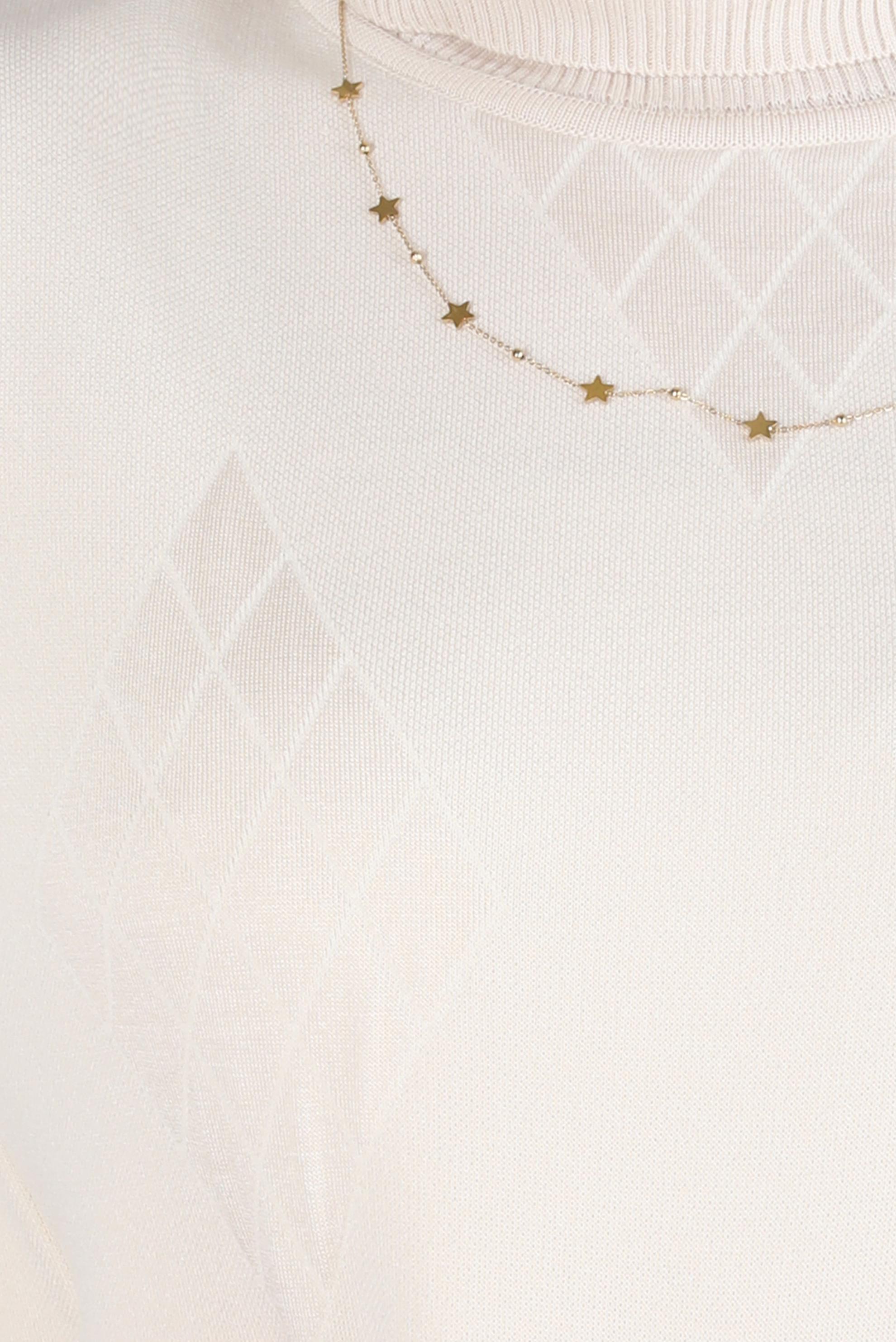 Tesettür giyim BEJ BOĞAZLI YAKA TRİKO ELBİSE 44023