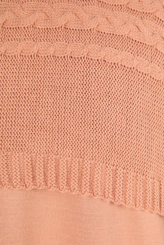 Hijab clothing POWDER KNITWEAR DRESS SUIT 44090 - ALVİNA