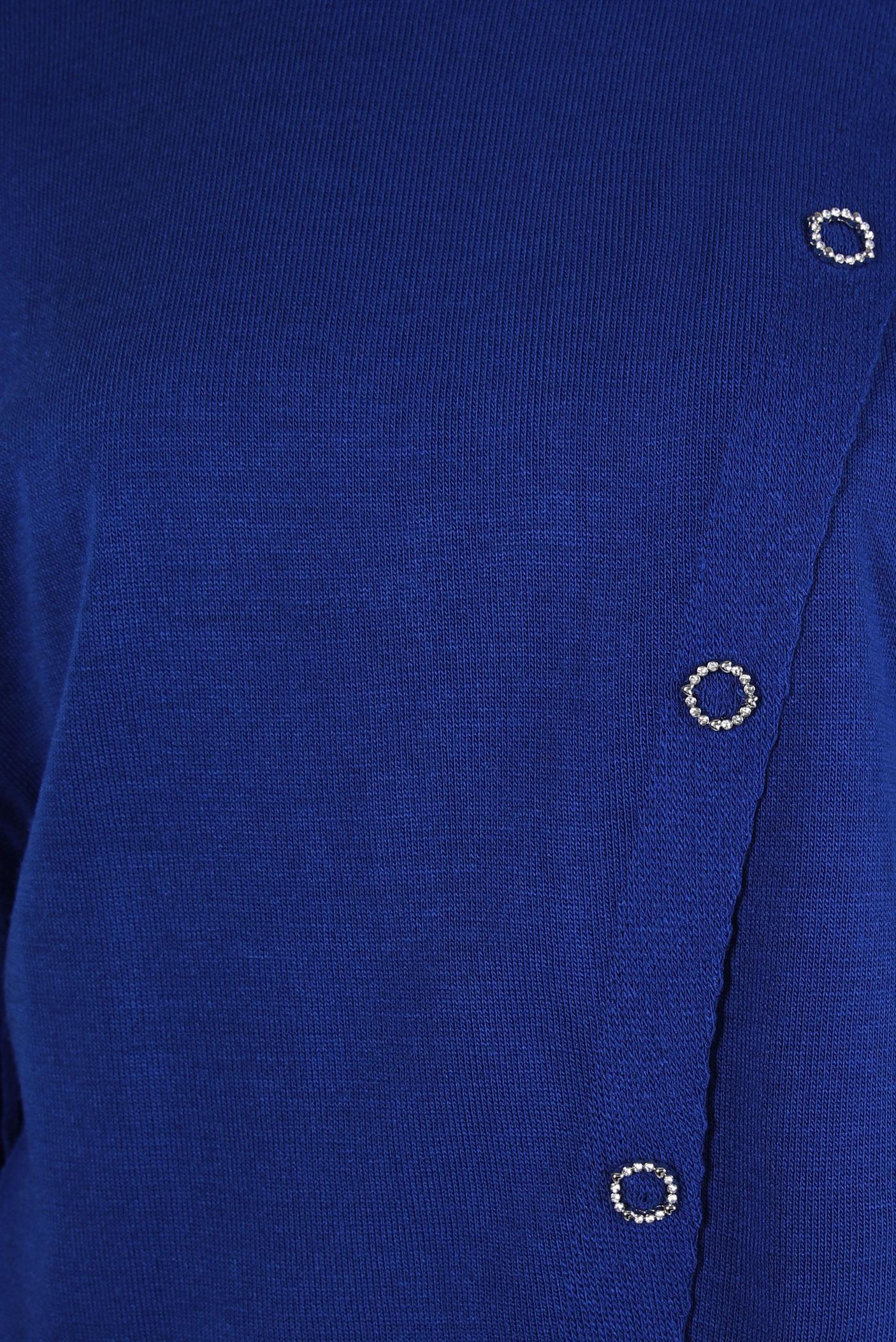 Vêtements hijab BLEU COSTUME ROBE EN TRICOT 44091