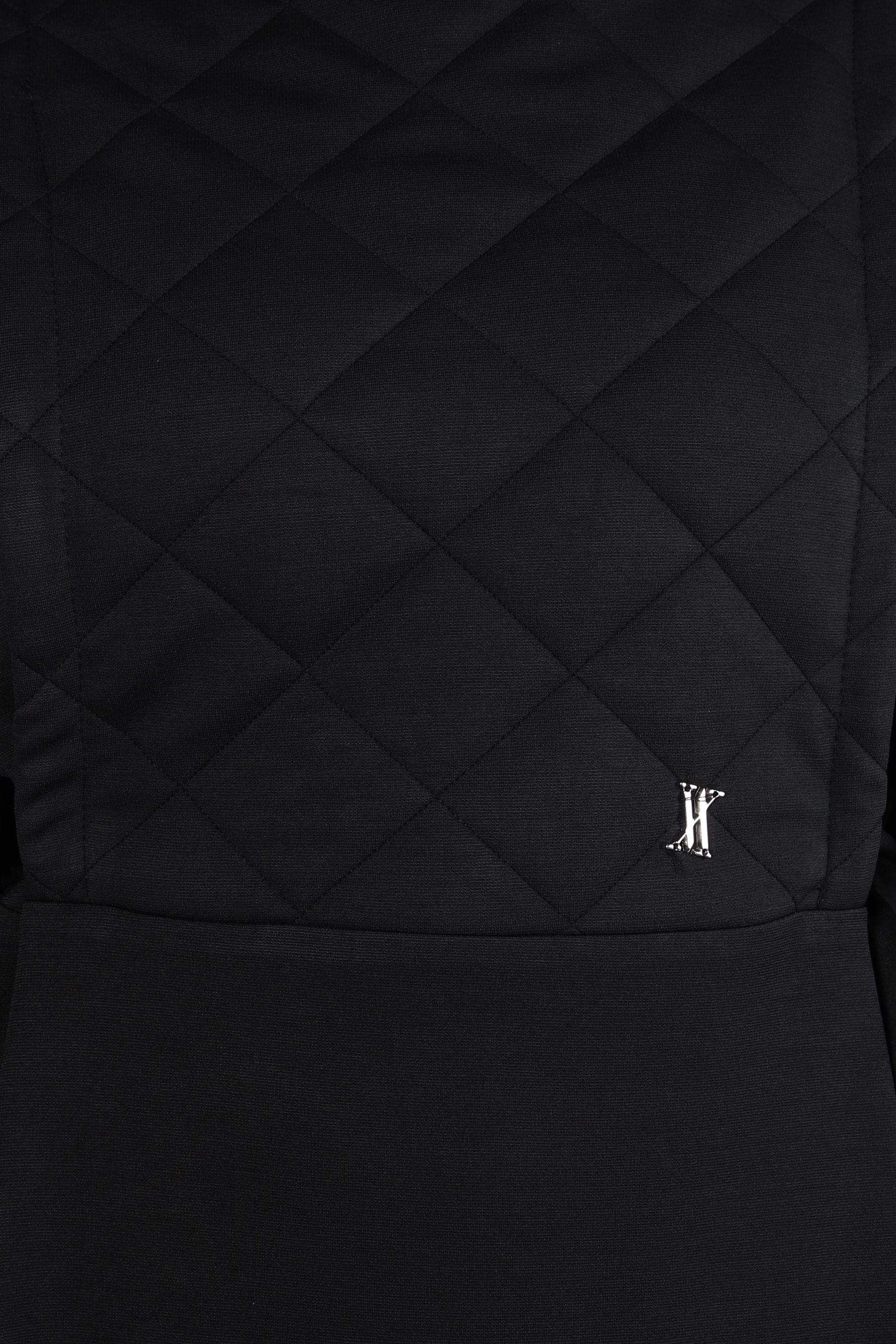 Tesettür giyim SİYAH BAĞLAMA DETAYLI ELBİSE 44197