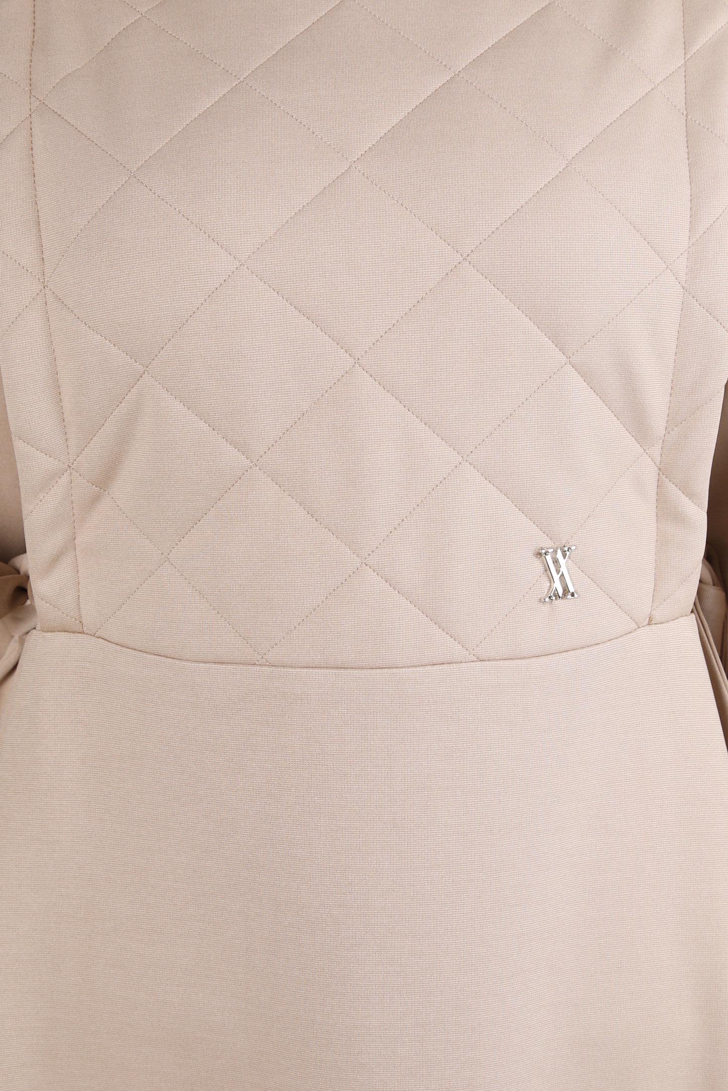 Hijab clothing BEIGE LACING DETAIL DRESS 44197