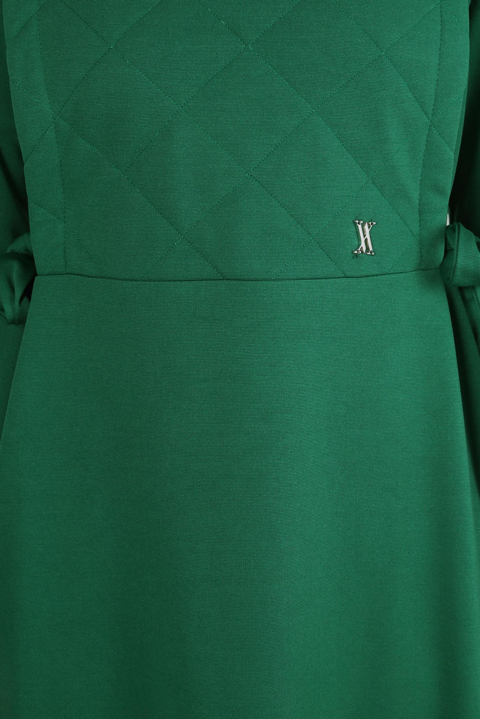 Hijab clothing GREEN LACING DETAIL DRESS 44197