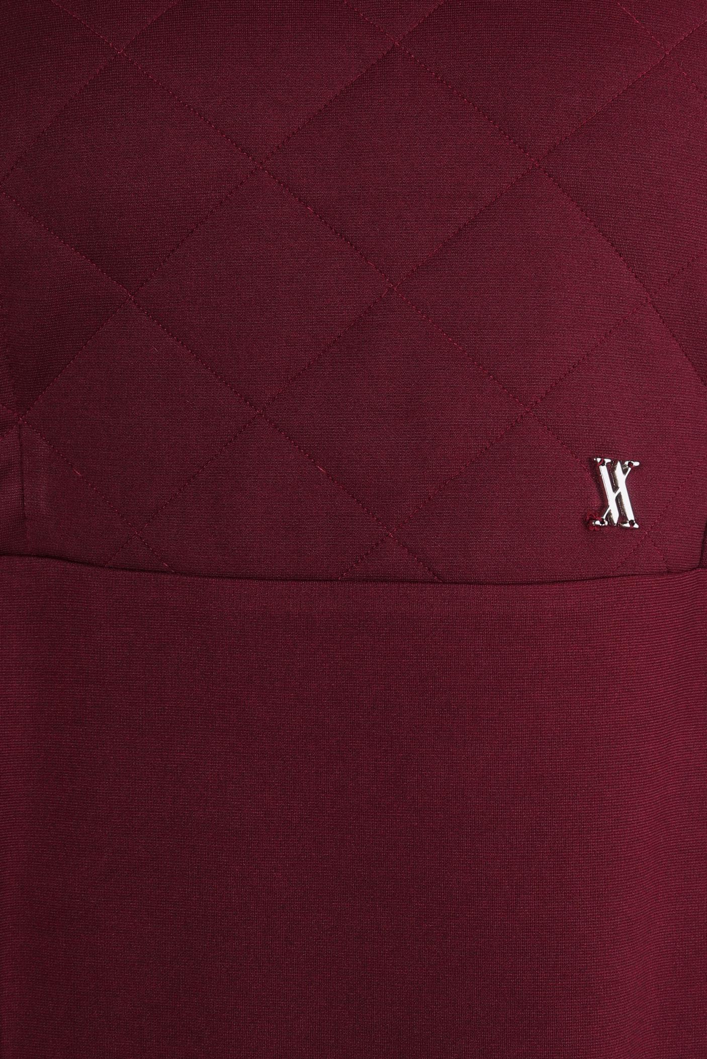 Hijab clothing CLARET RED LACING DETAIL DRESS 44197