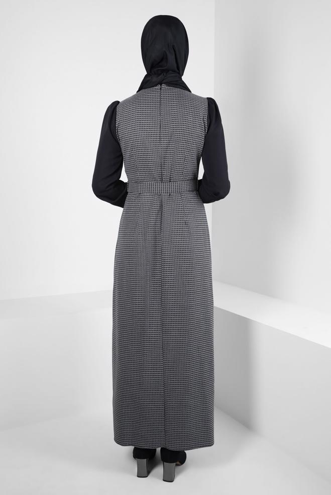 Hijab clothing BLACK 44280 17679 ELBİSE 38/44 - ALVİNA