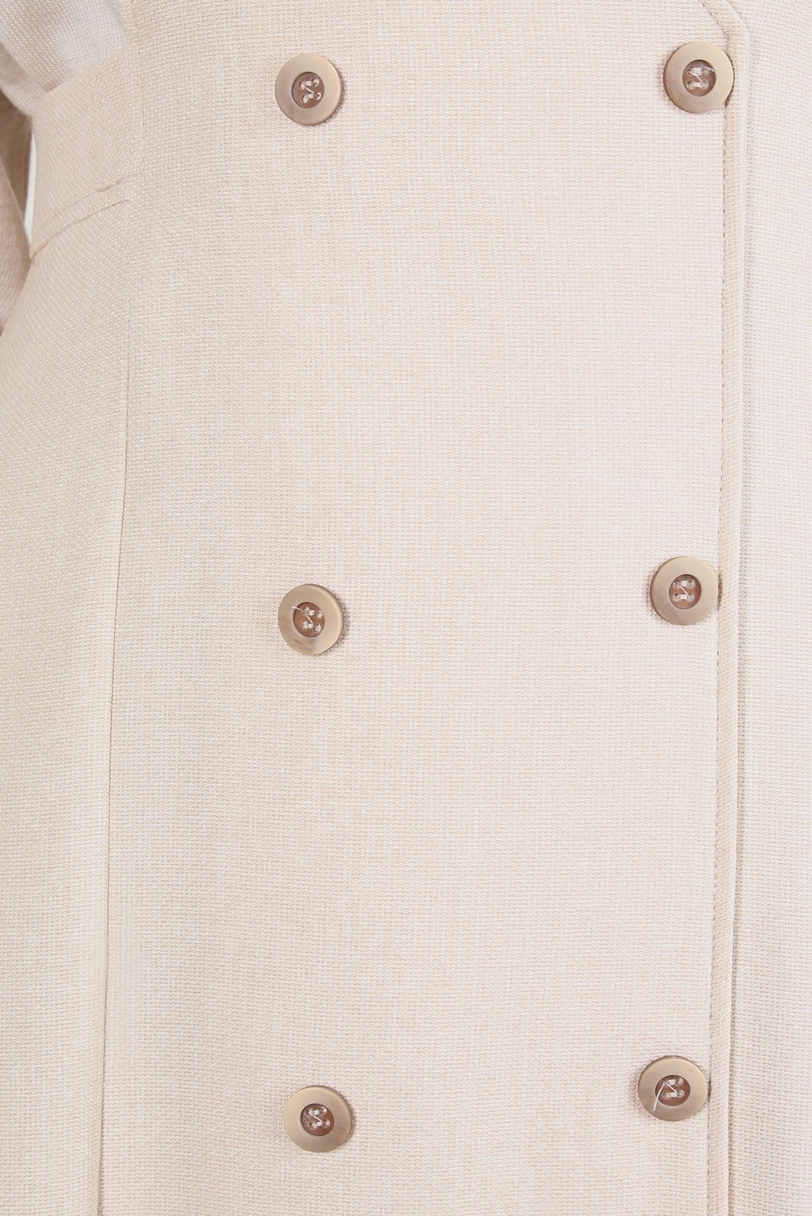 Tesettür giyim BEJ V YAKA JİLE 44293