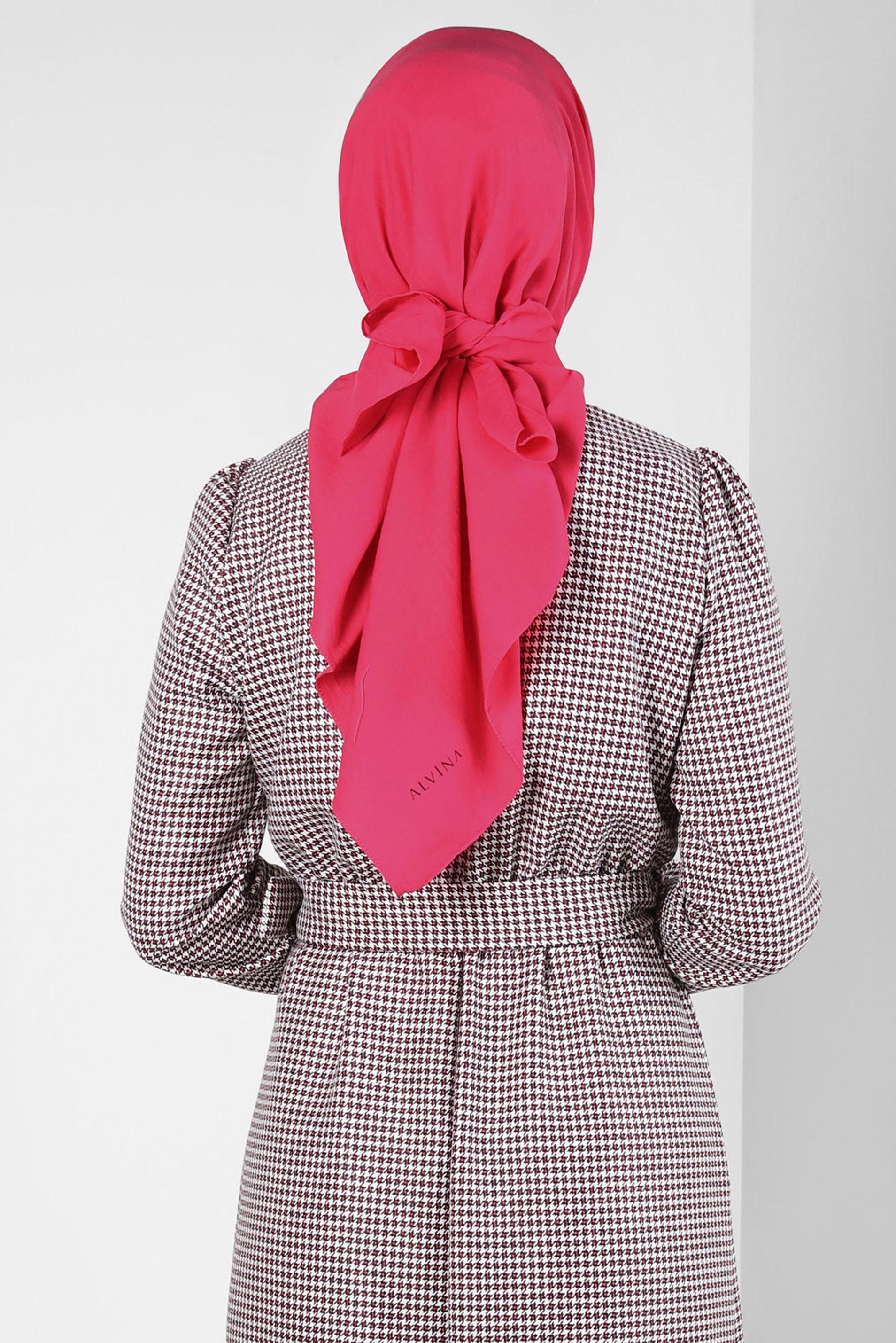 Tesettür giyim FUŞYA ALVİNA SOFT EŞARP 8303