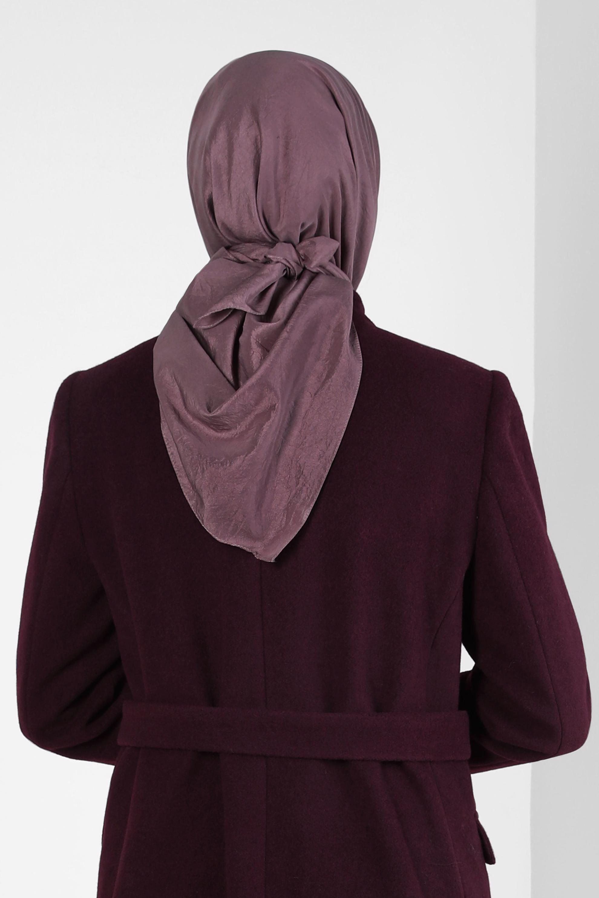 Tesettür giyim PEMBE ALVİNA KRAŞ EŞARP 8305