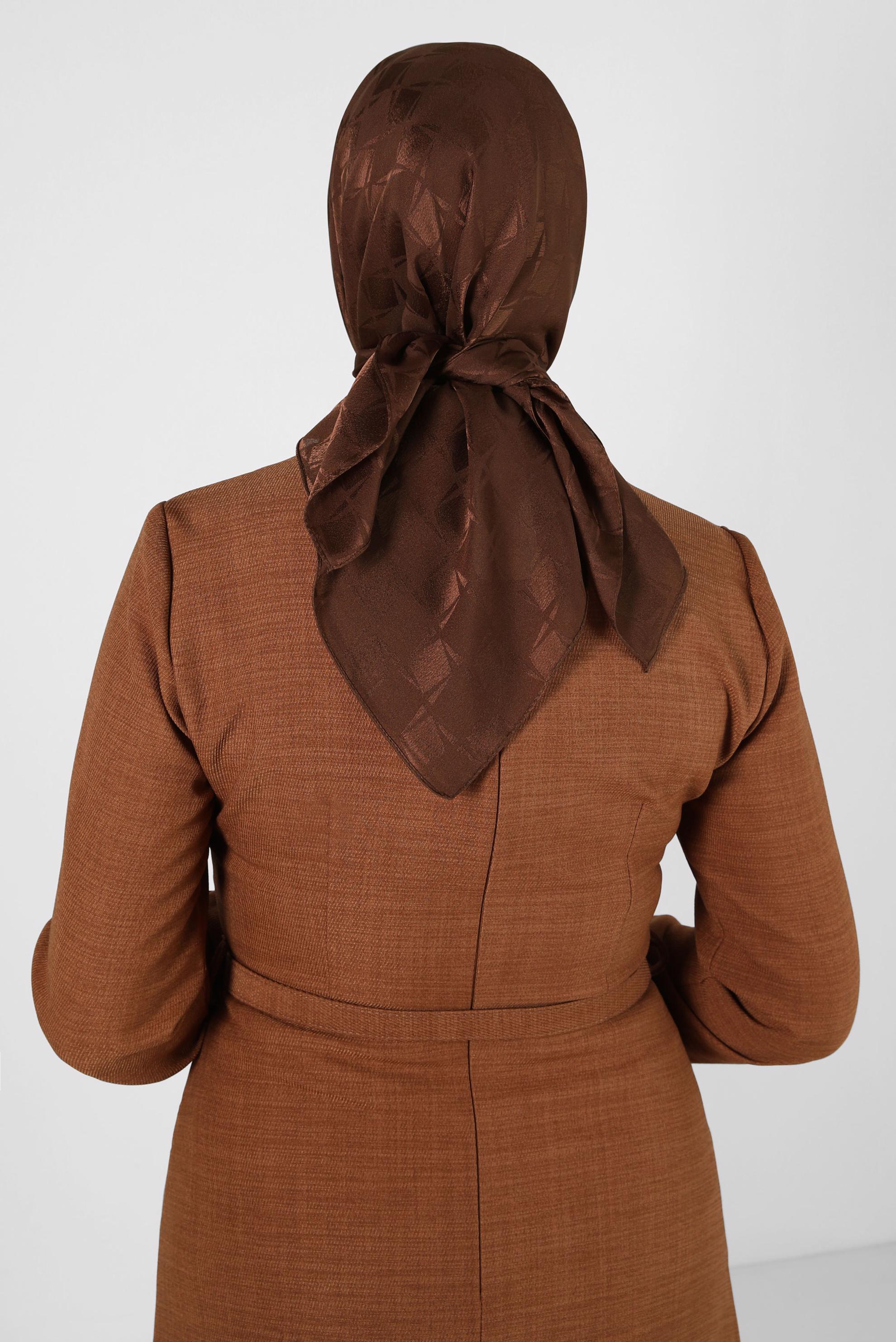 Vêtements hijab BRUN ÉCHARPE ALVINA 8308