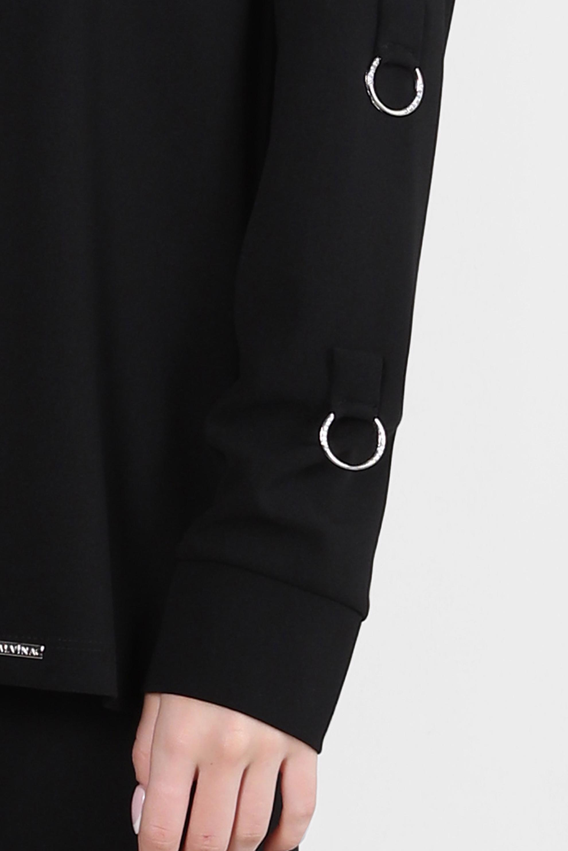 Tesettür giyim SİYAH ETEKLİ EŞOFMAN TAKIM 43877