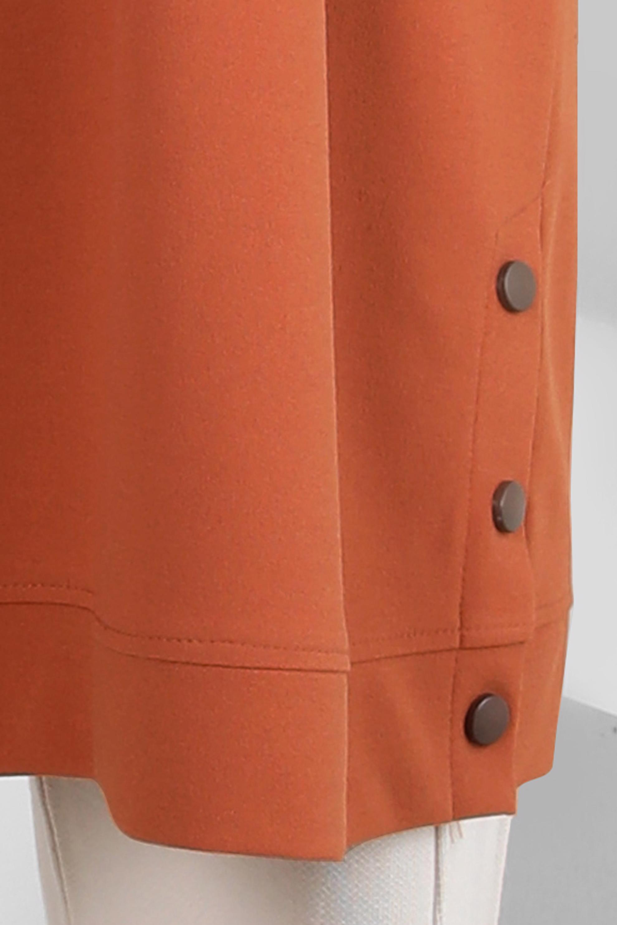 Tesettür giyim TURUNCU KAPÜŞONLU EŞOFMAN TUNİK 44120