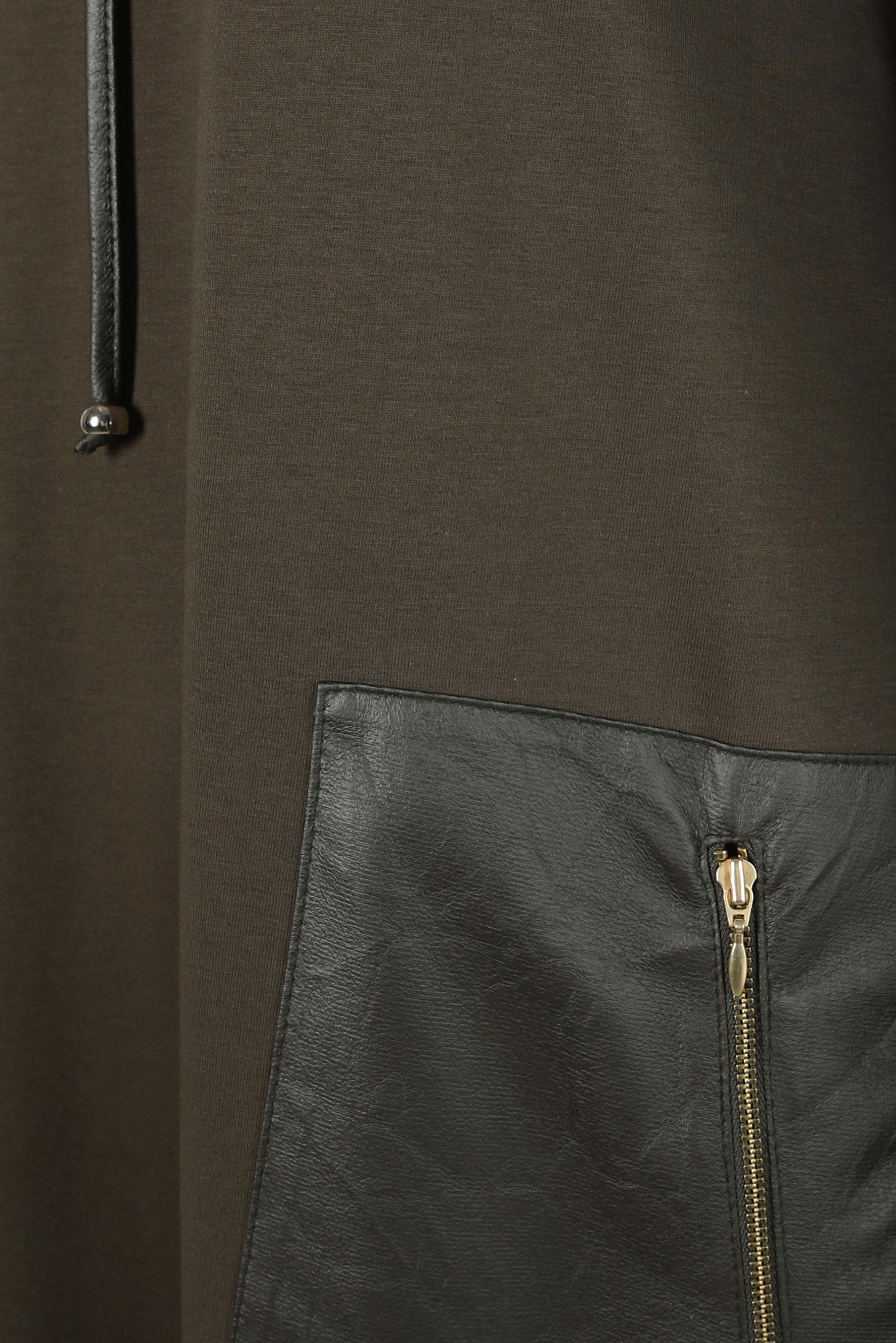 Vêtements hijab KAKI ROBE DE SURVÊTEMENT AVEC POCHE 44238