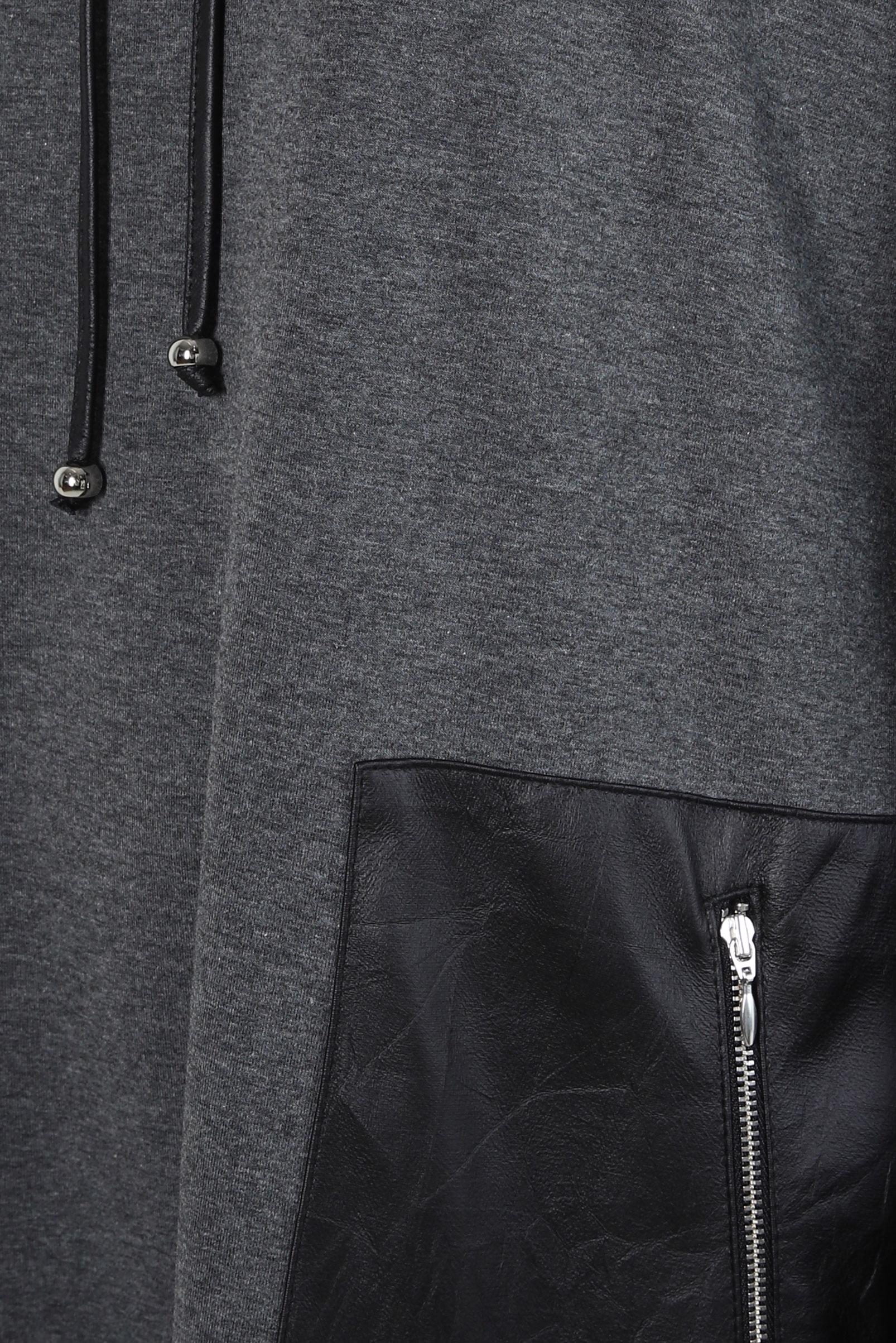 Vêtements hijab GRIS ROBE DE SURVÊTEMENT AVEC POCHE 44238