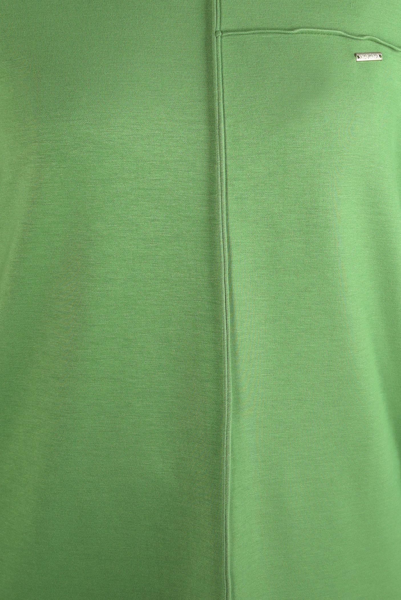 Tesettür giyim YEŞİL BAĞCIKLI YAKA EŞOFMAN TUNİK 44257