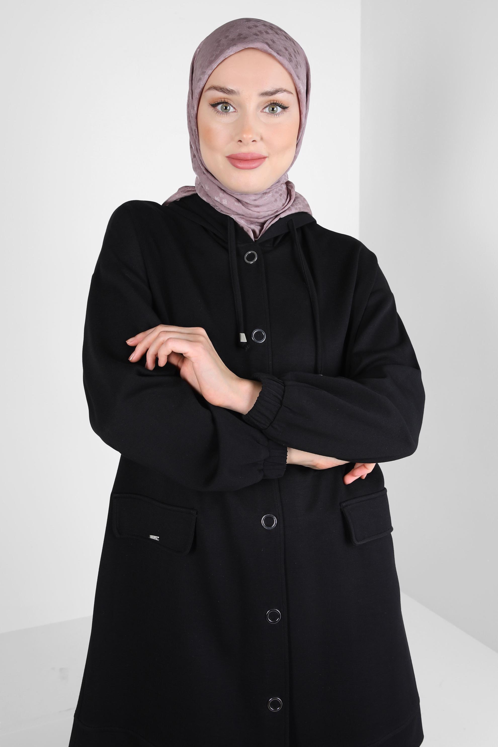 Hijab clothing BLACK TRACKSUIT PANTS SUIT 44260