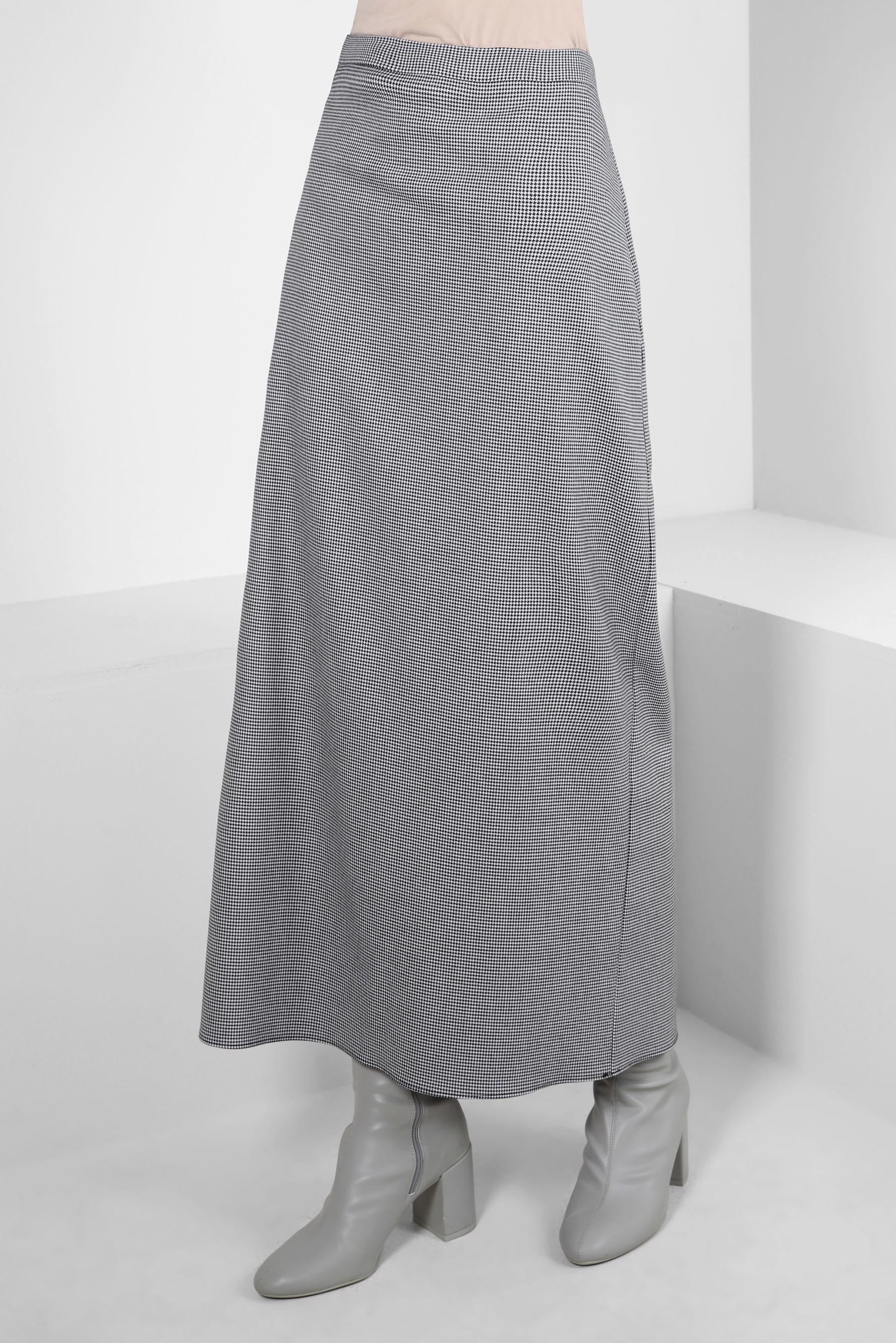 Vêtements hijab NOIR JUPE À MOTIF VINYAN 60505