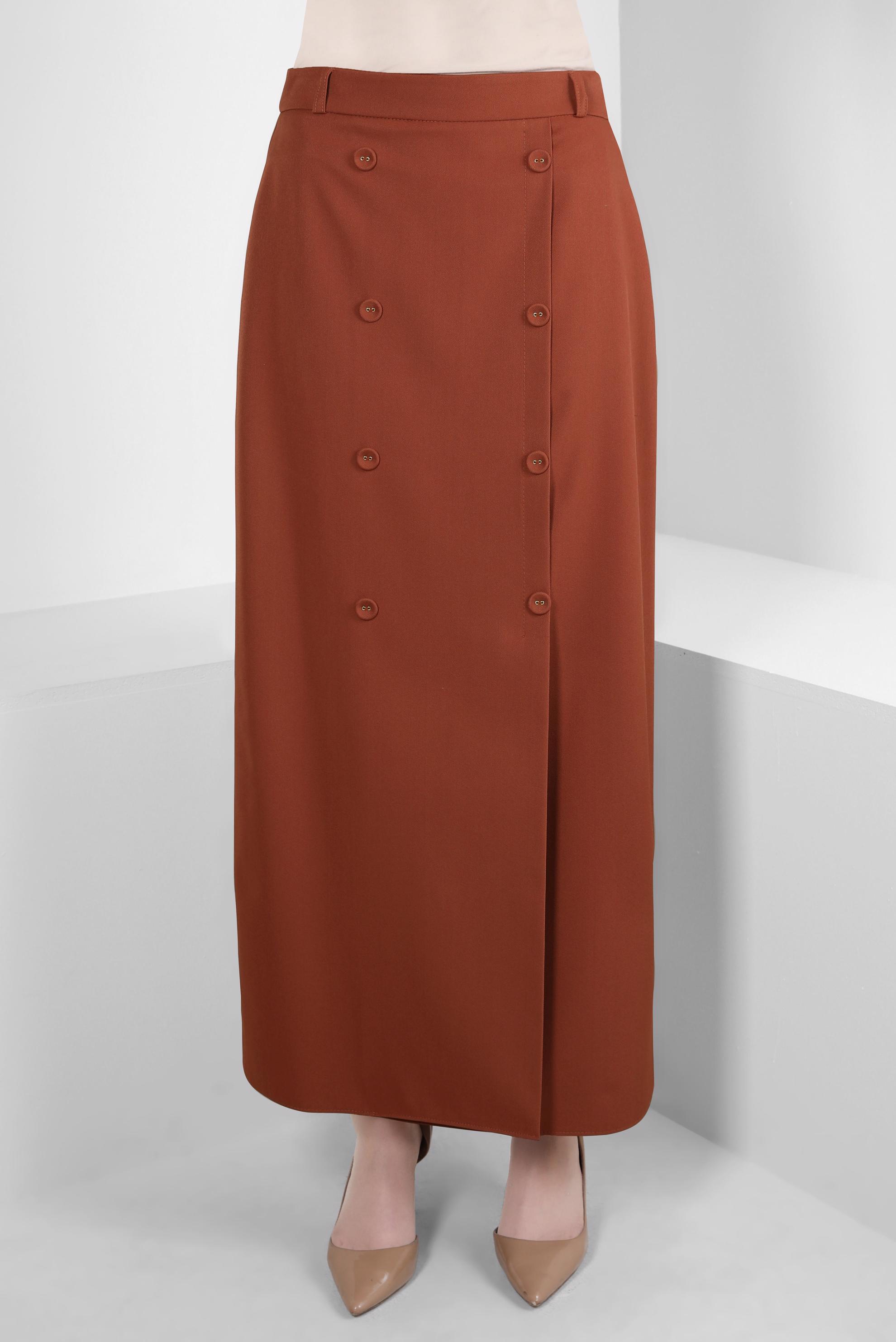 Hijab clothing TABA SKIRT WITH BUTTON DETAIL 60507