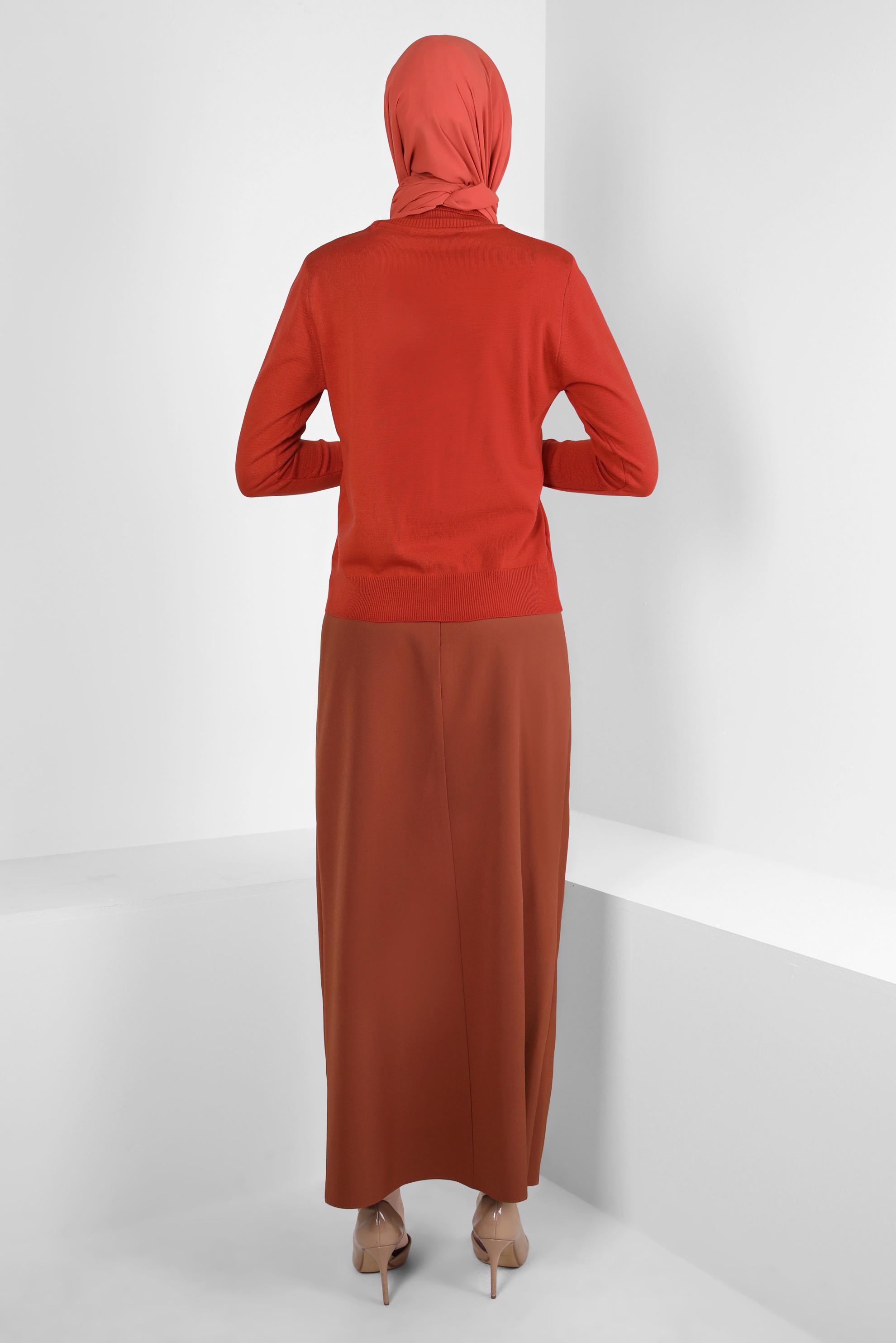 Hijab clothing TABA SKIRT WITH BUTTON DETAIL 60507