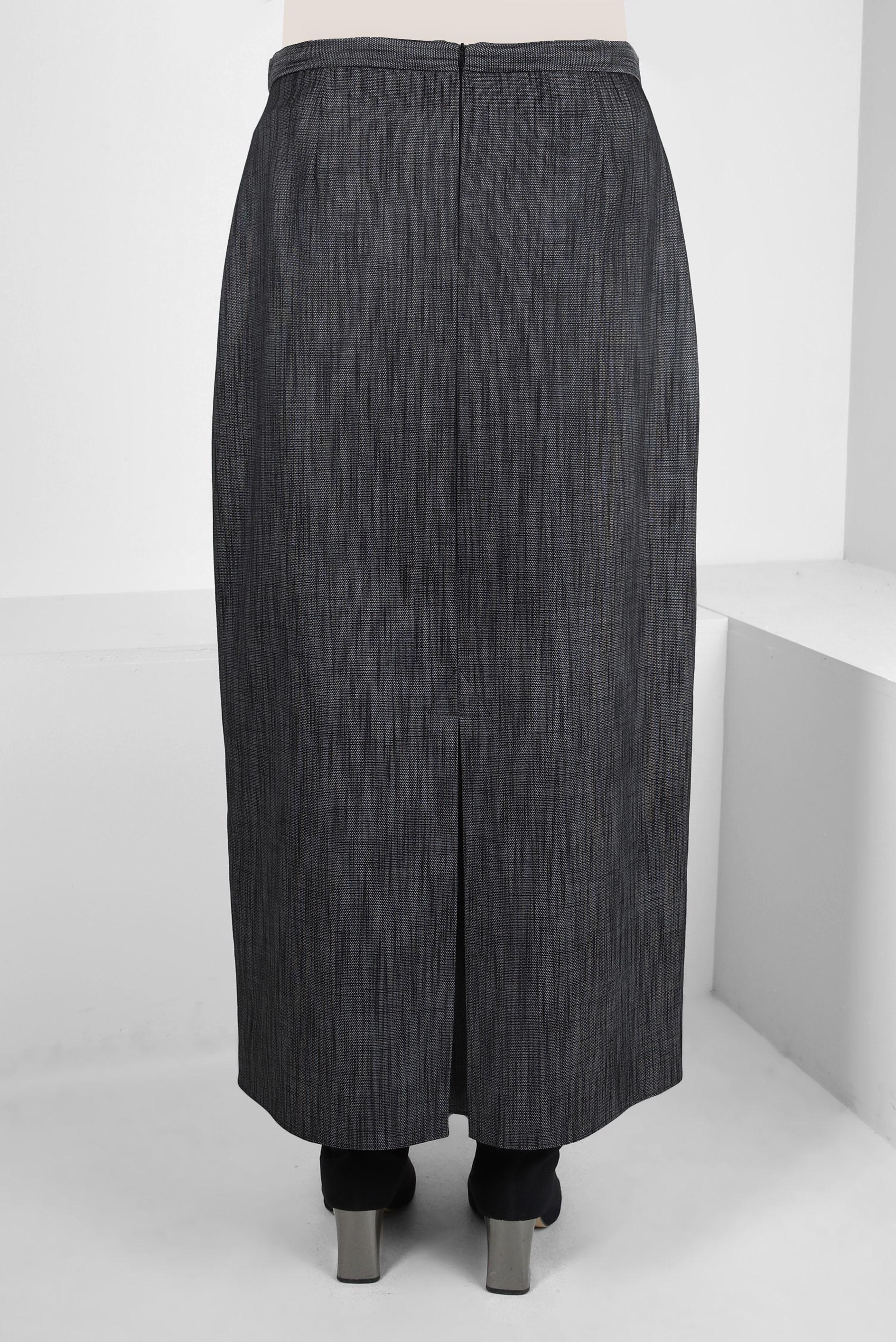 Vêtements hijab NOIR JUPE COUPE DROITE 60513