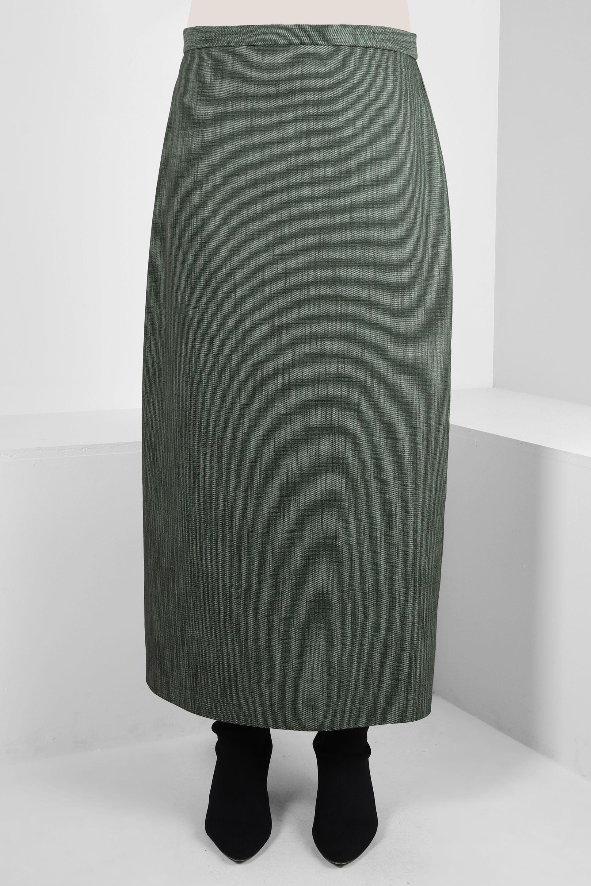 Vêtements hijab KAKI JUPE COUPE DROITE 60513