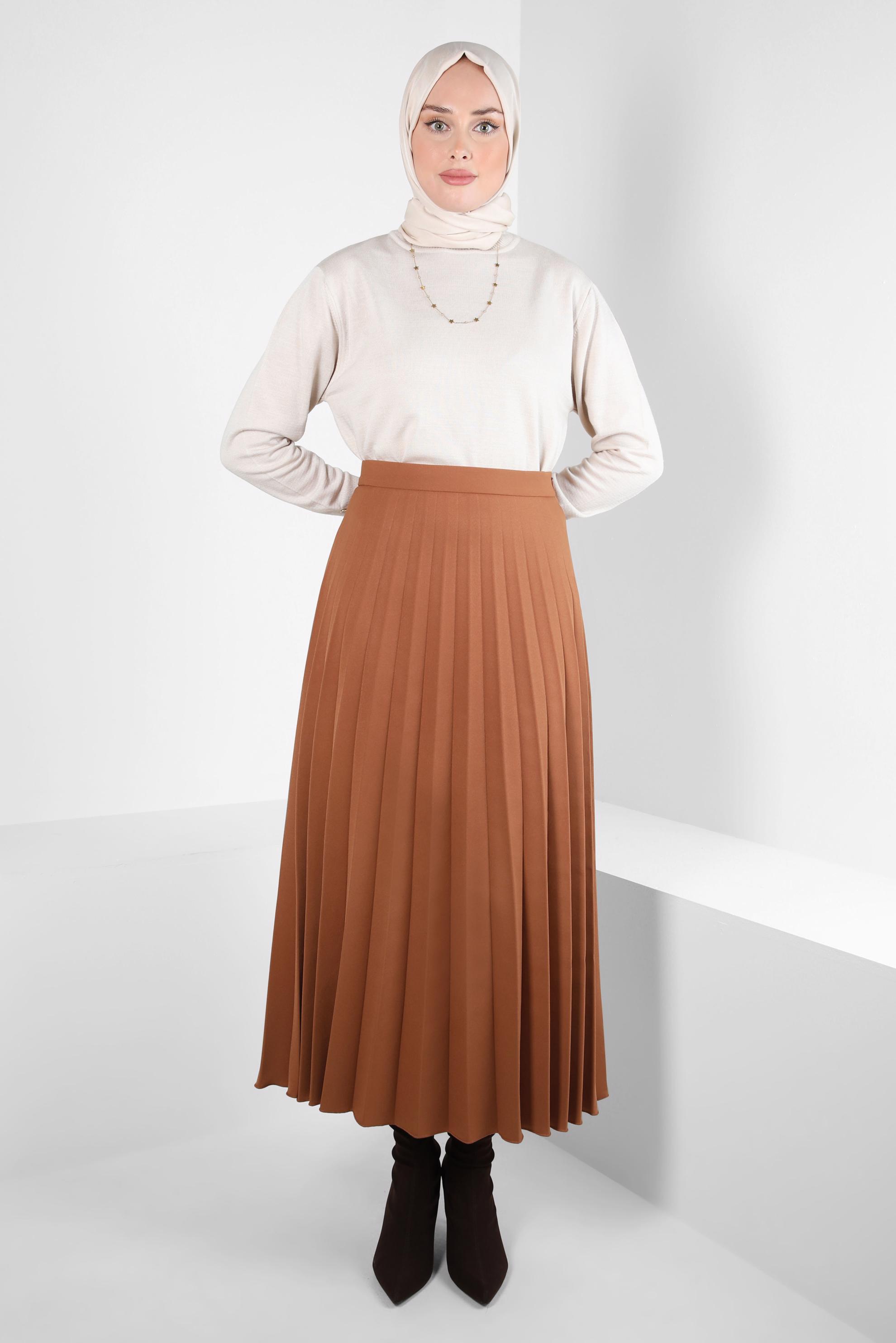 Vêtements hijab TABA JUPE PLISSÉE 60516