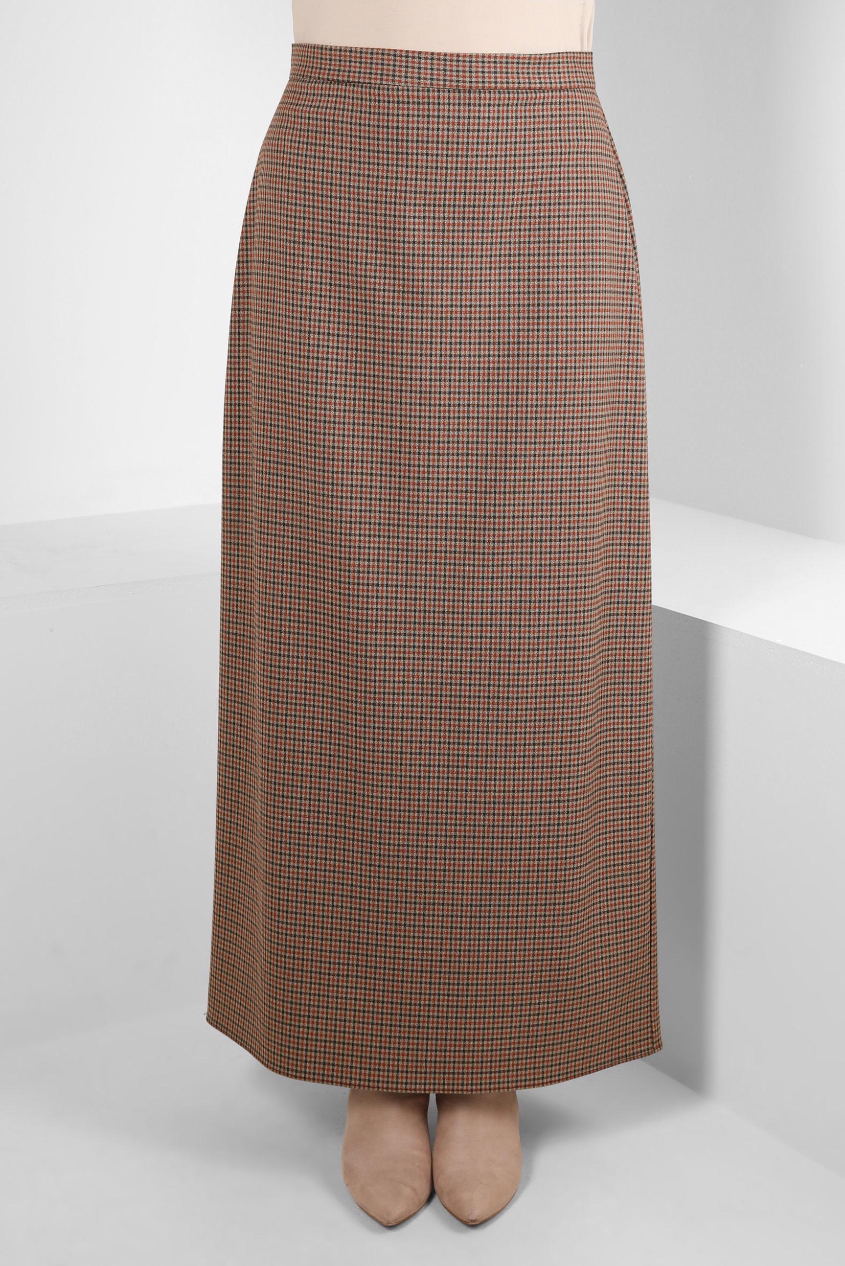 Hijab clothing TABA PLAID PATTERNED SKIRT 60519