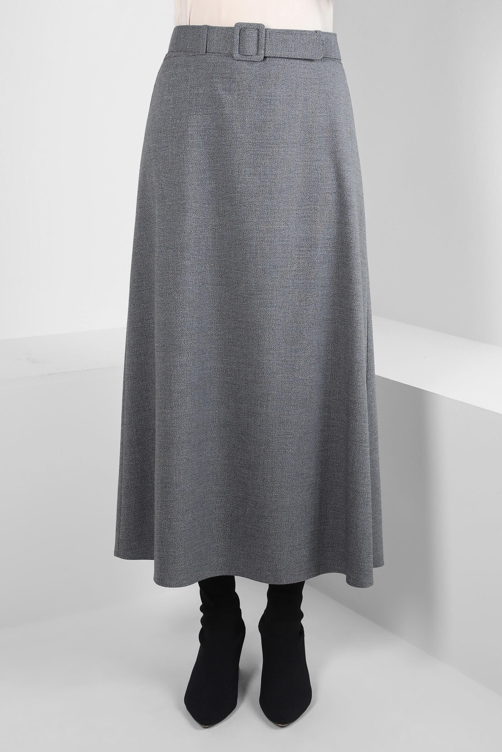 Vêtements hijab NOIR JUPE CEINTURE 60520