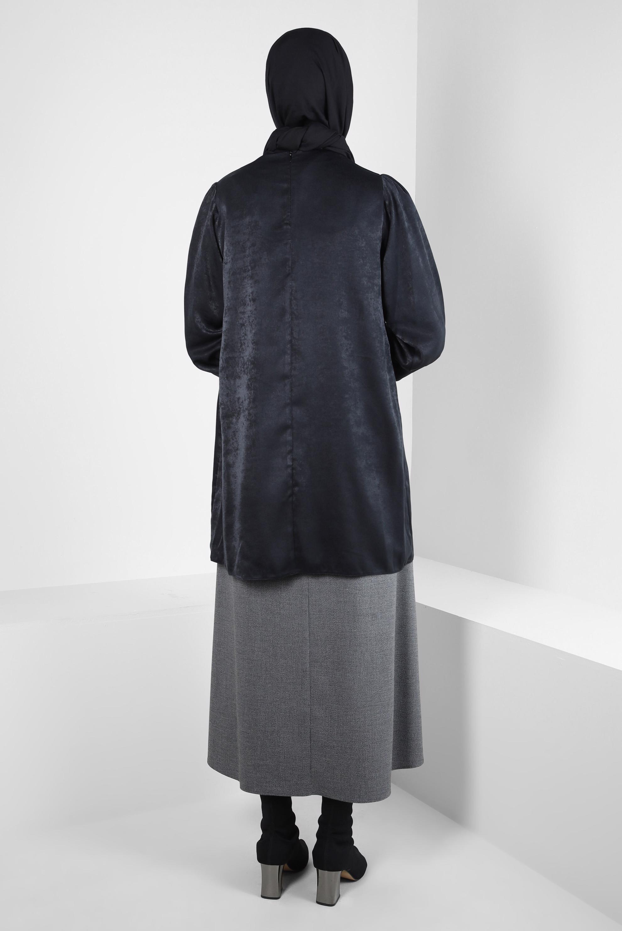 Vêtements hijab NOIR JUPE CEINTURE 60520