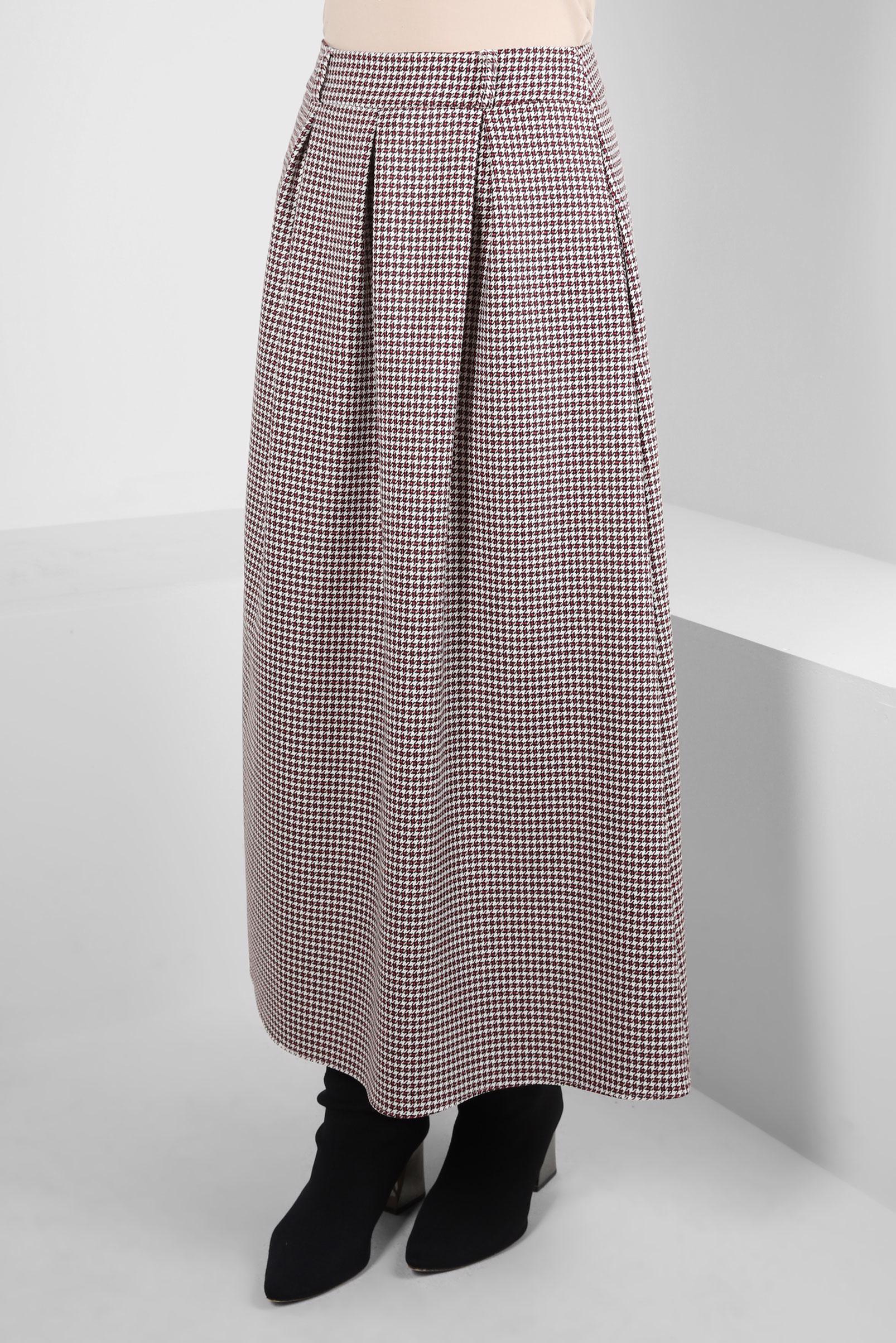 Vêtements hijab FUCHSIA JUPE PLISSÉE 60524