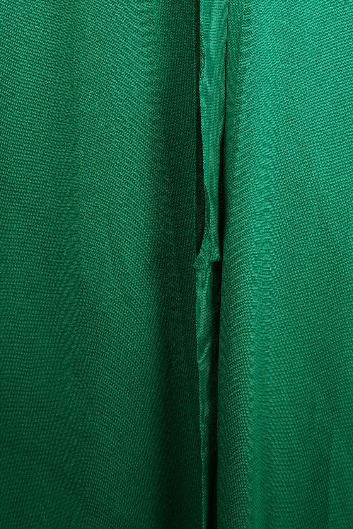 Tesettür giyim YEŞİL KUŞAKLI TRİKO HIRKA 44076