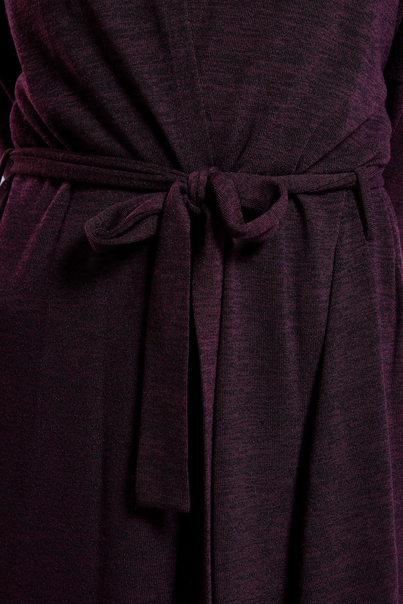 Vêtements hijab PRUNE CARDIGAN CEINTURE 44337