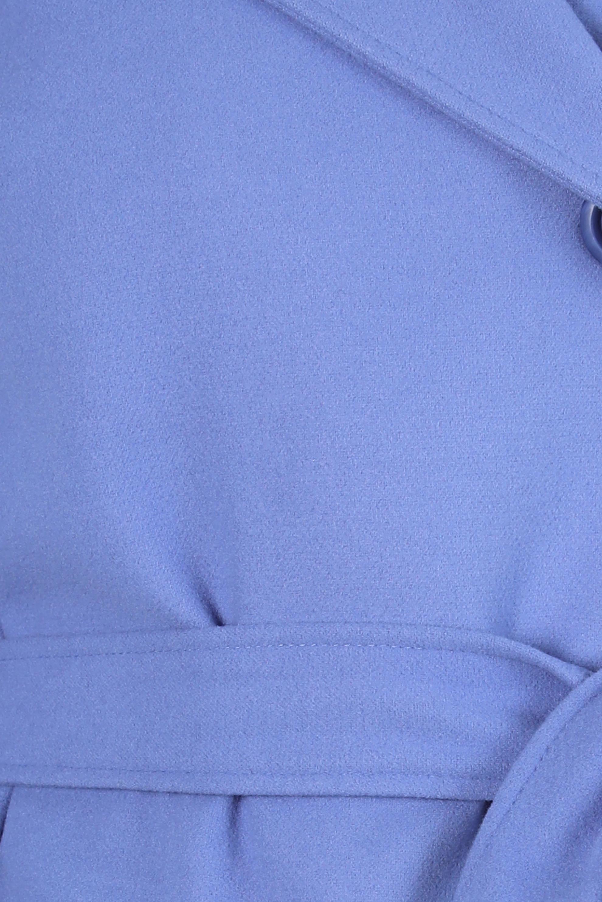 Tesettür giyim LACİVERT KUŞAKLI KABAN 90445