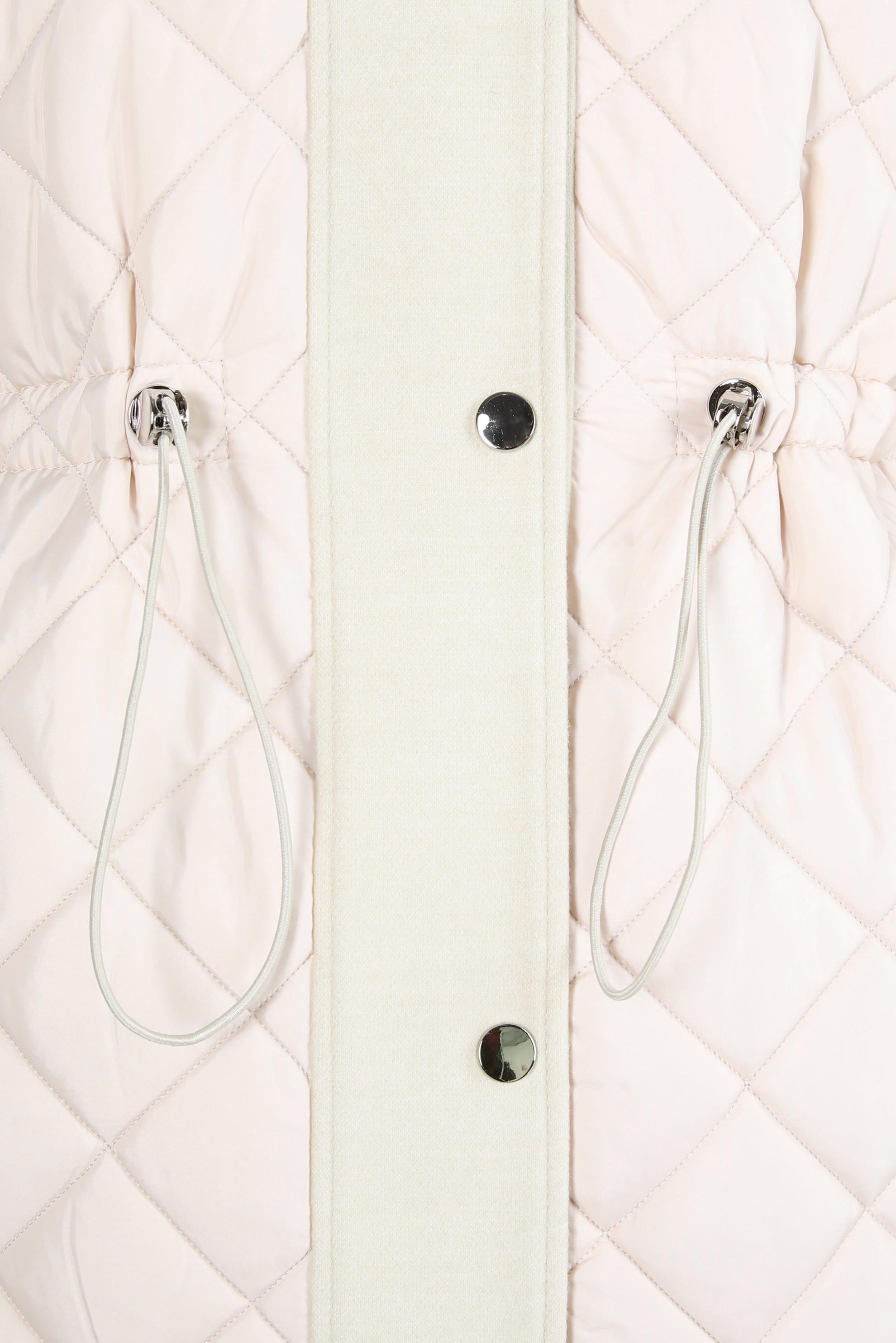 Tesettür giyim BEJ ÇITÇITLI KAPİTONE KABAN 90447