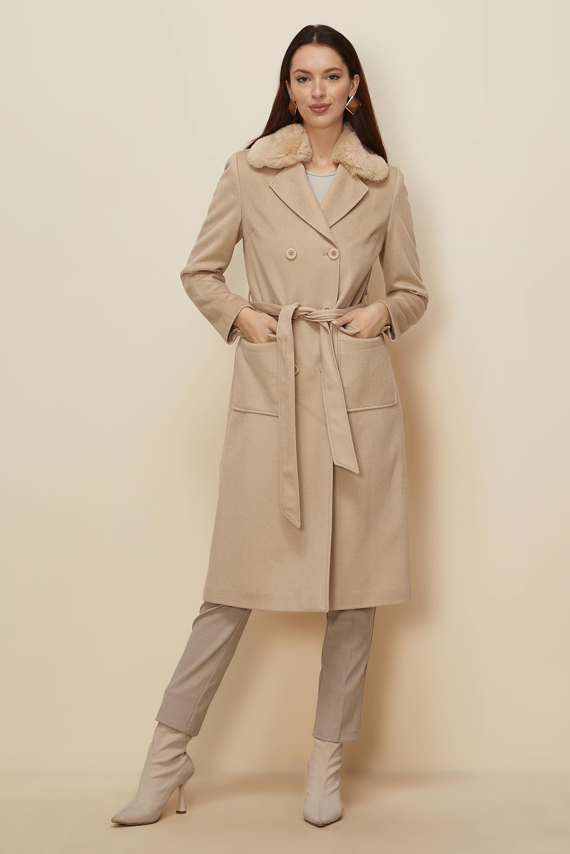 Tesettür giyim BEJ 90463 8548 KABAN 38-46 TEK 40