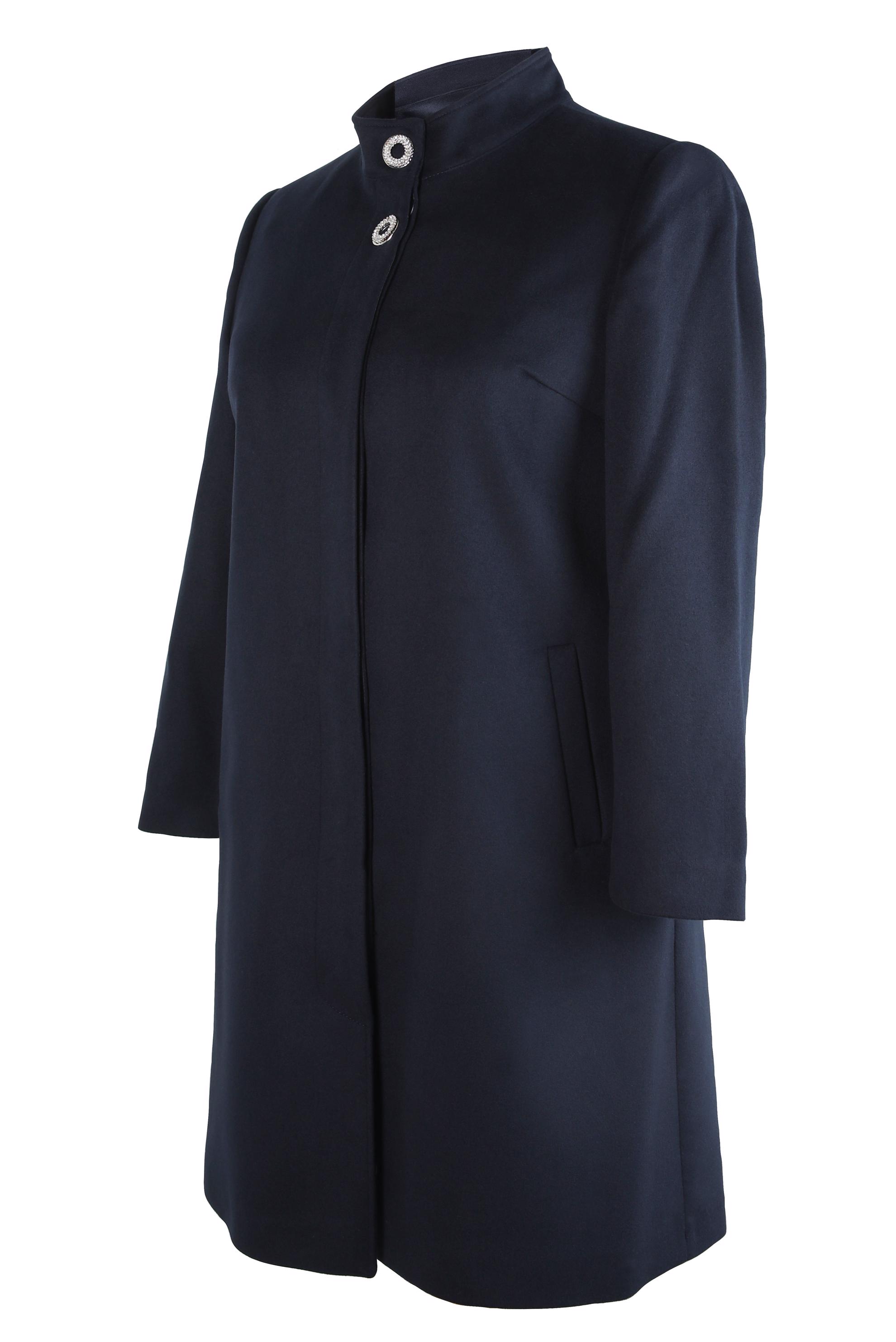 Vêtements hijab BLEU MARINE CABAN COL MONTANT 90468