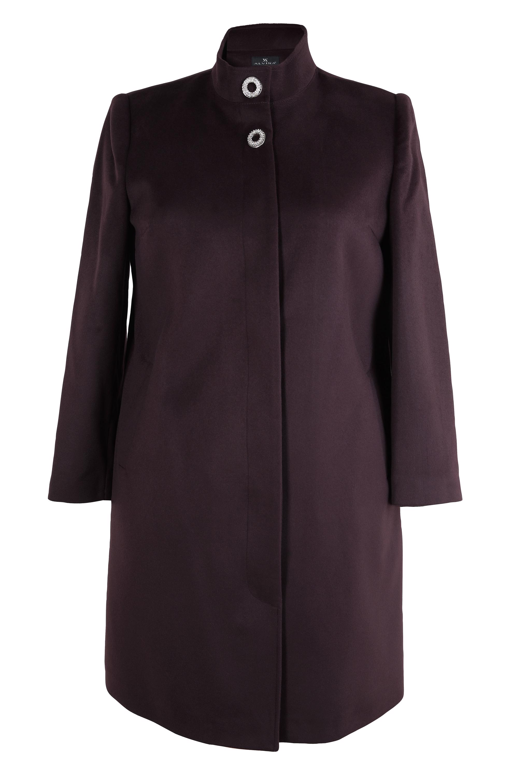 Vêtements hijab ROUGE BORDEAUX CABAN COL MONTANT 90468