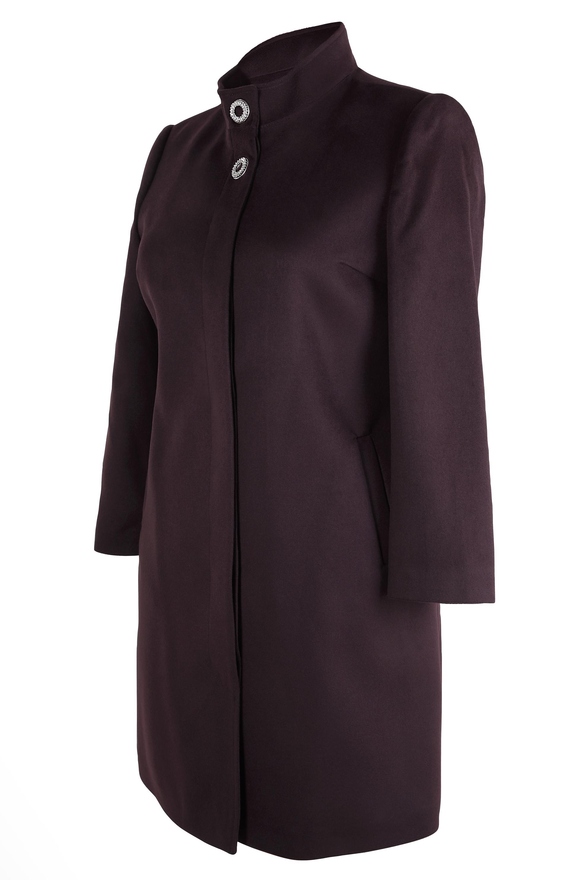 Vêtements hijab ROUGE BORDEAUX CABAN COL MONTANT 90468