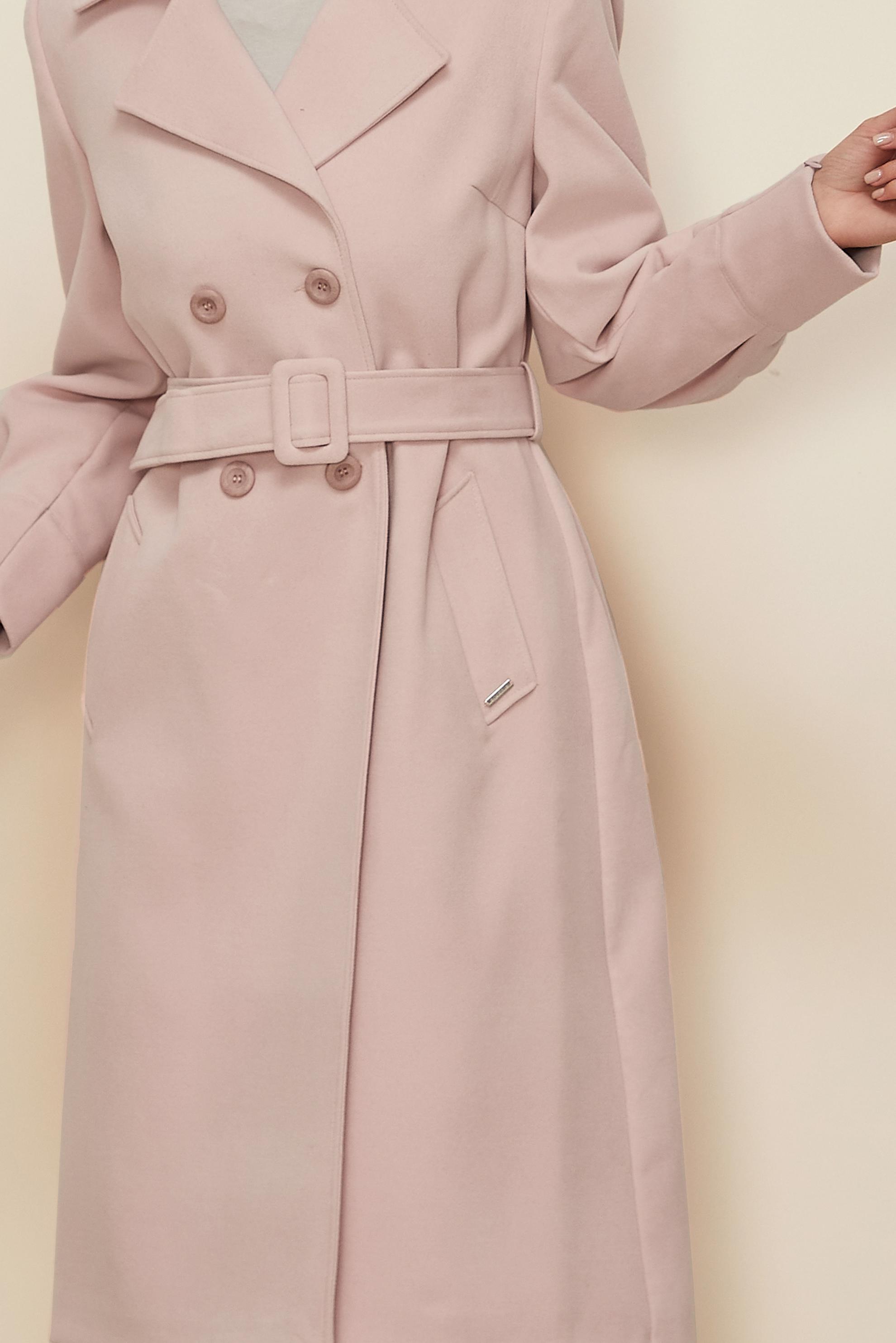 Hijab clothing POWDER BELTED COAT 90471