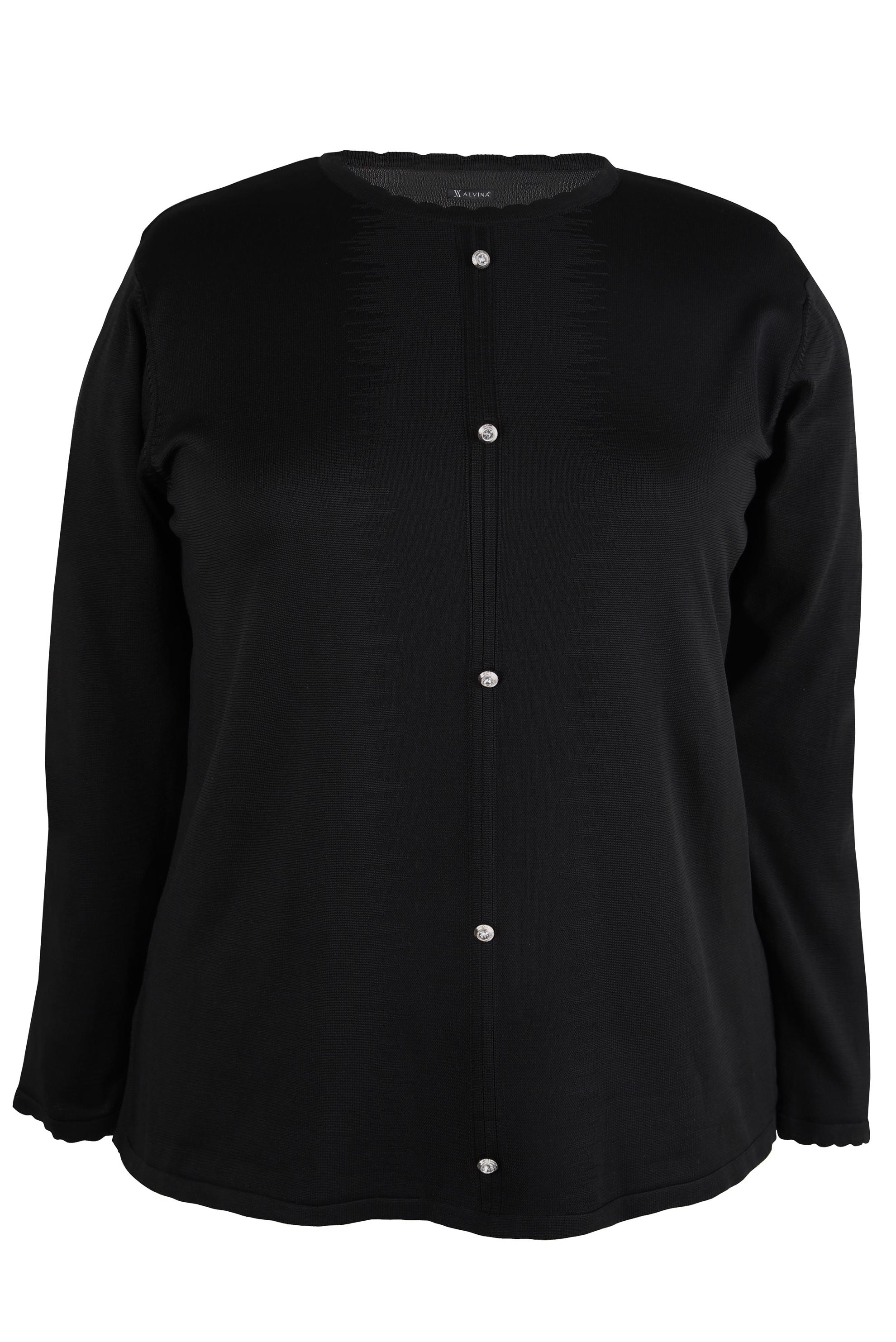 Hijab clothing BLACK KNITWEAR SWEATER 20488