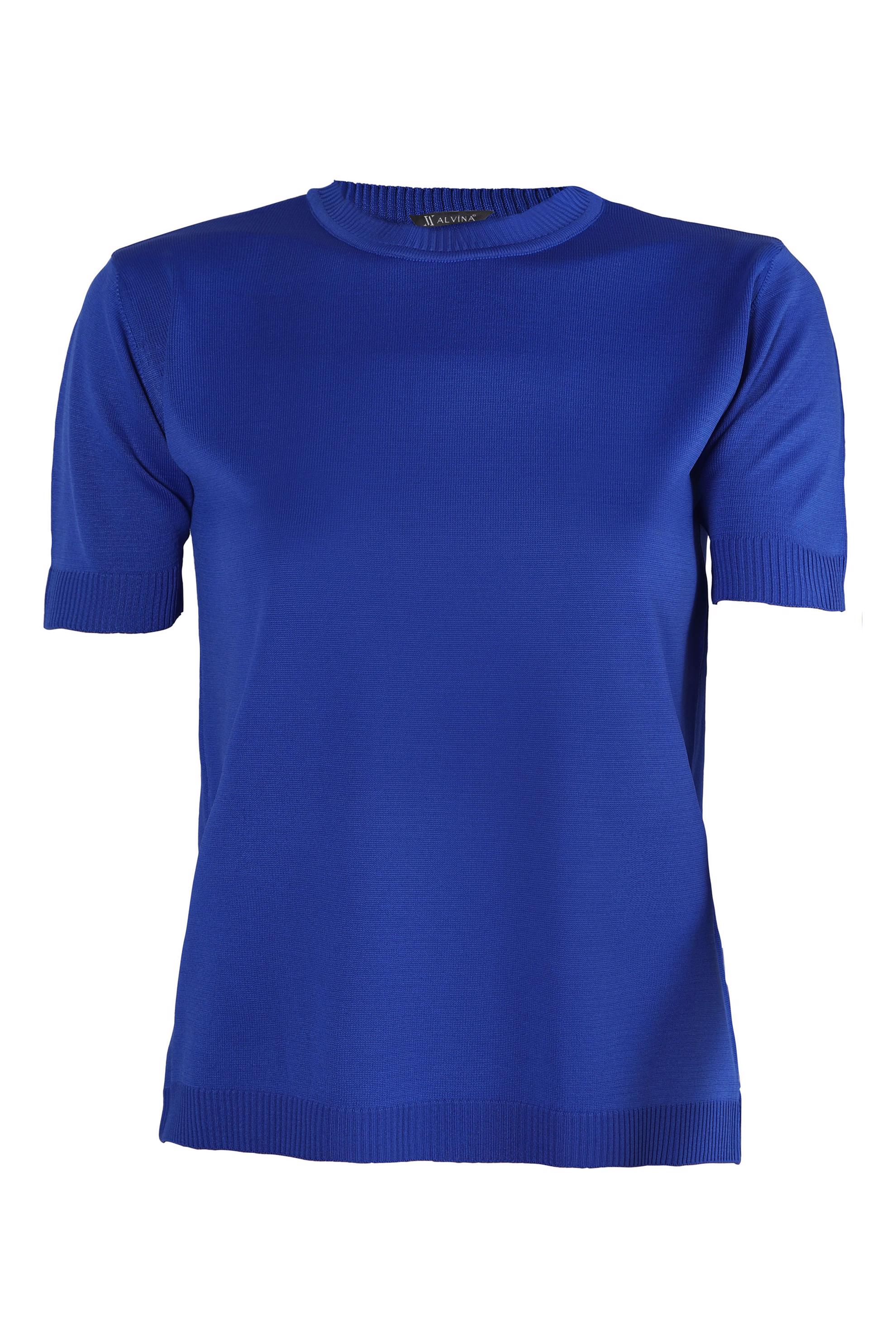 Tesettür giyim LACİVERT YARIM KOLLU TRİKO KAZAK 44075