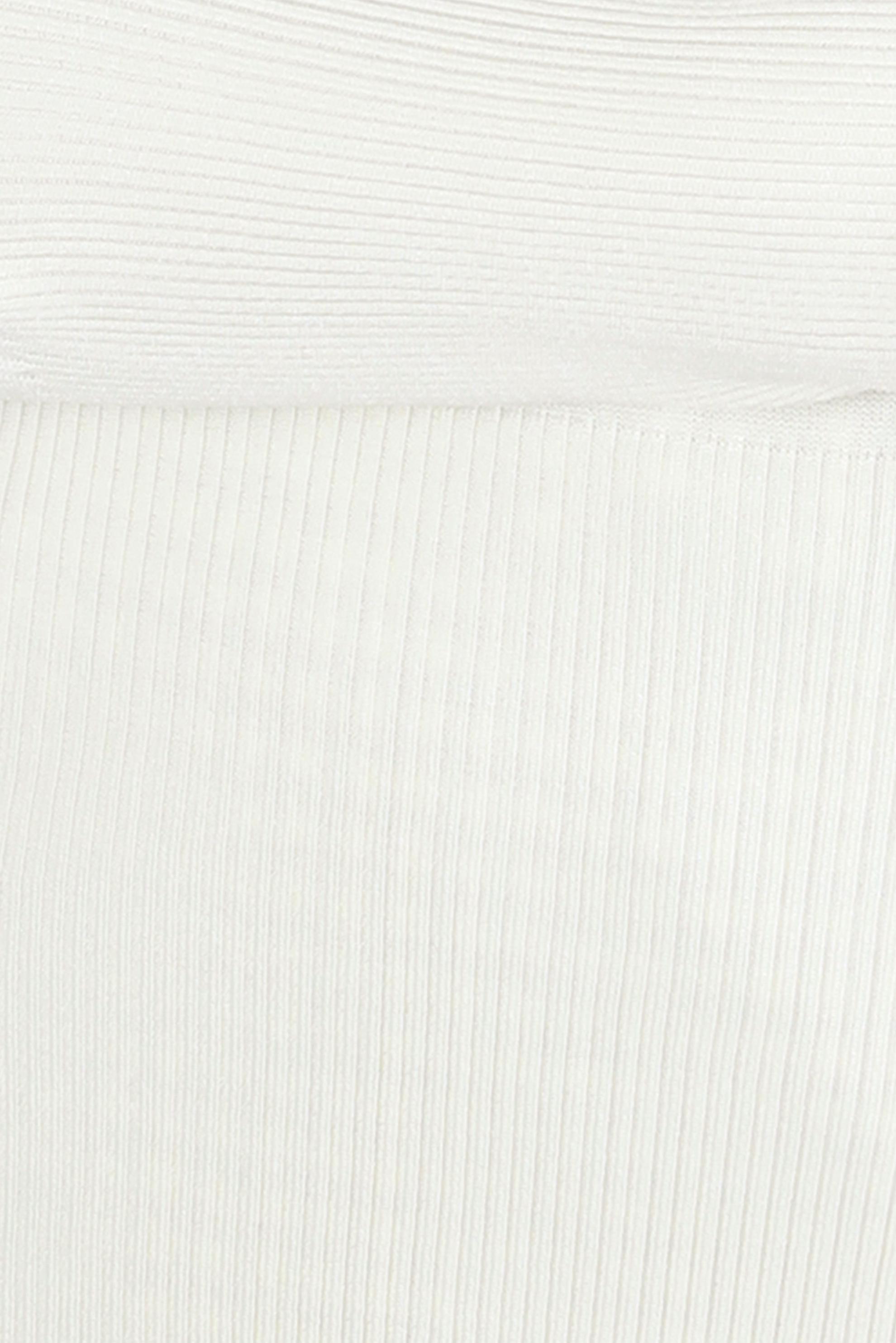 Tesettür giyim BEYAZ BOĞAZLI YAKA TRİKO KAZAK 44097