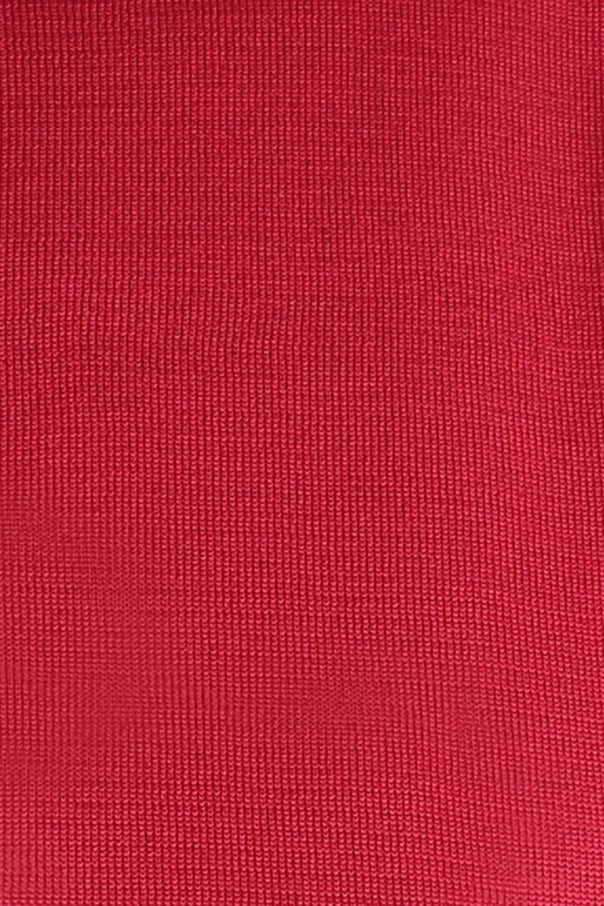 Tesettür giyim KIRMIZI BOĞAZLI YAKA TRİKO KAZAK 44097