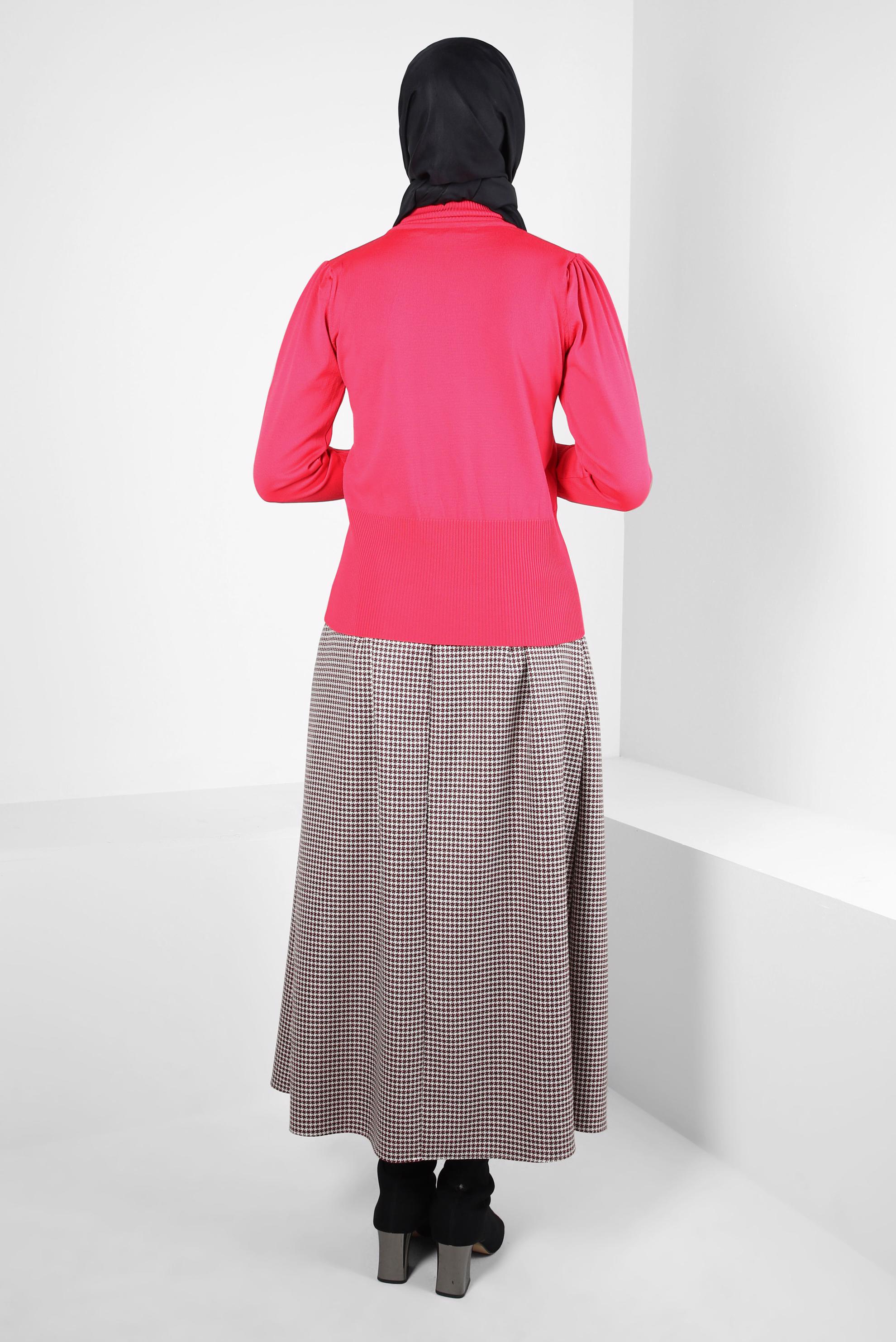 Vêtements hijab FUCHSIA PULL COL ROULÉ 44097